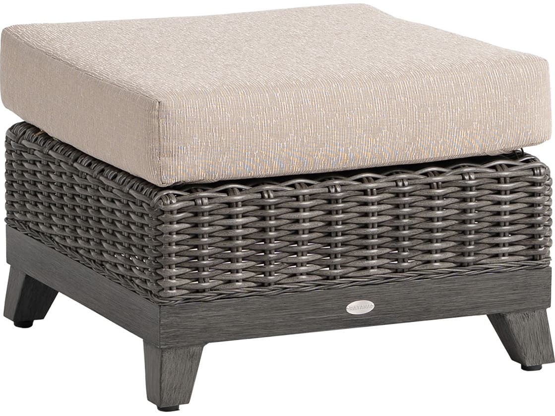 Ratana Mission Hill Wicker Cushion Ottoman