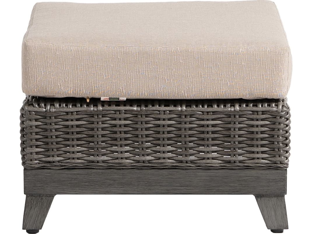 Ratana Budapest Wicker Cushion Ottoman