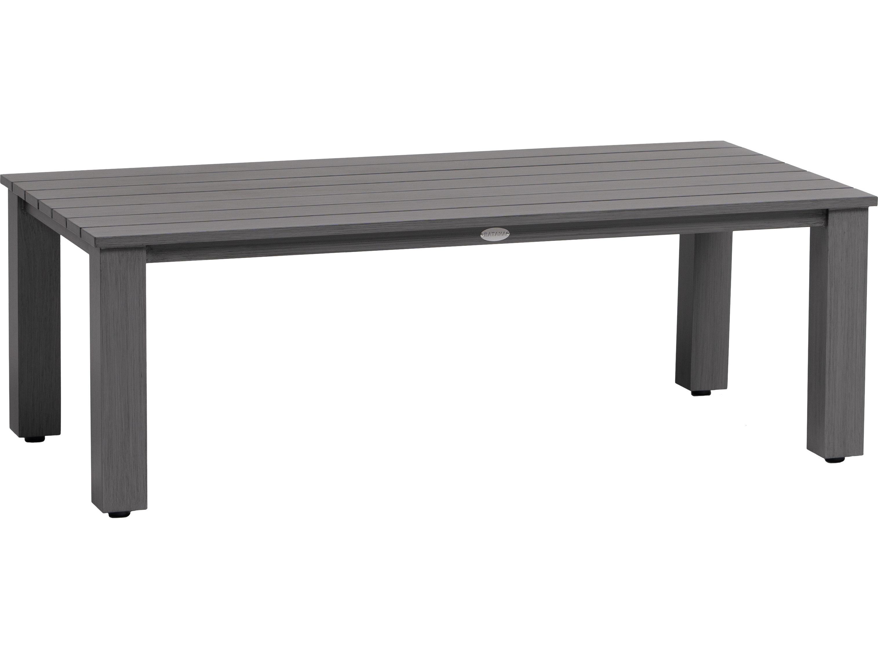 Ratana Sunbury Tables Aluminum Rectangular Coffee Table