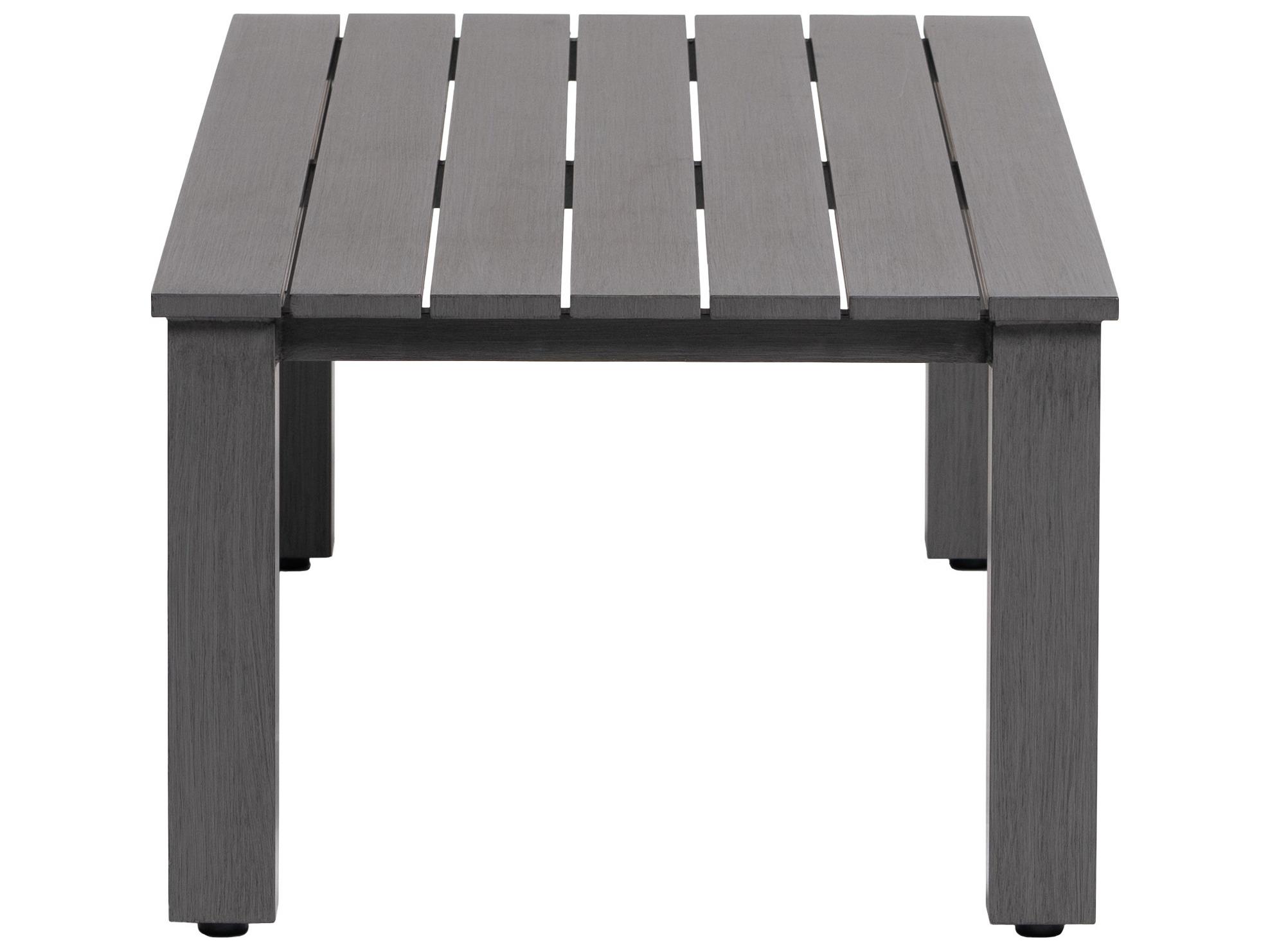Ratana Sunbury Tables Aluminum Rectangular Coffee Table