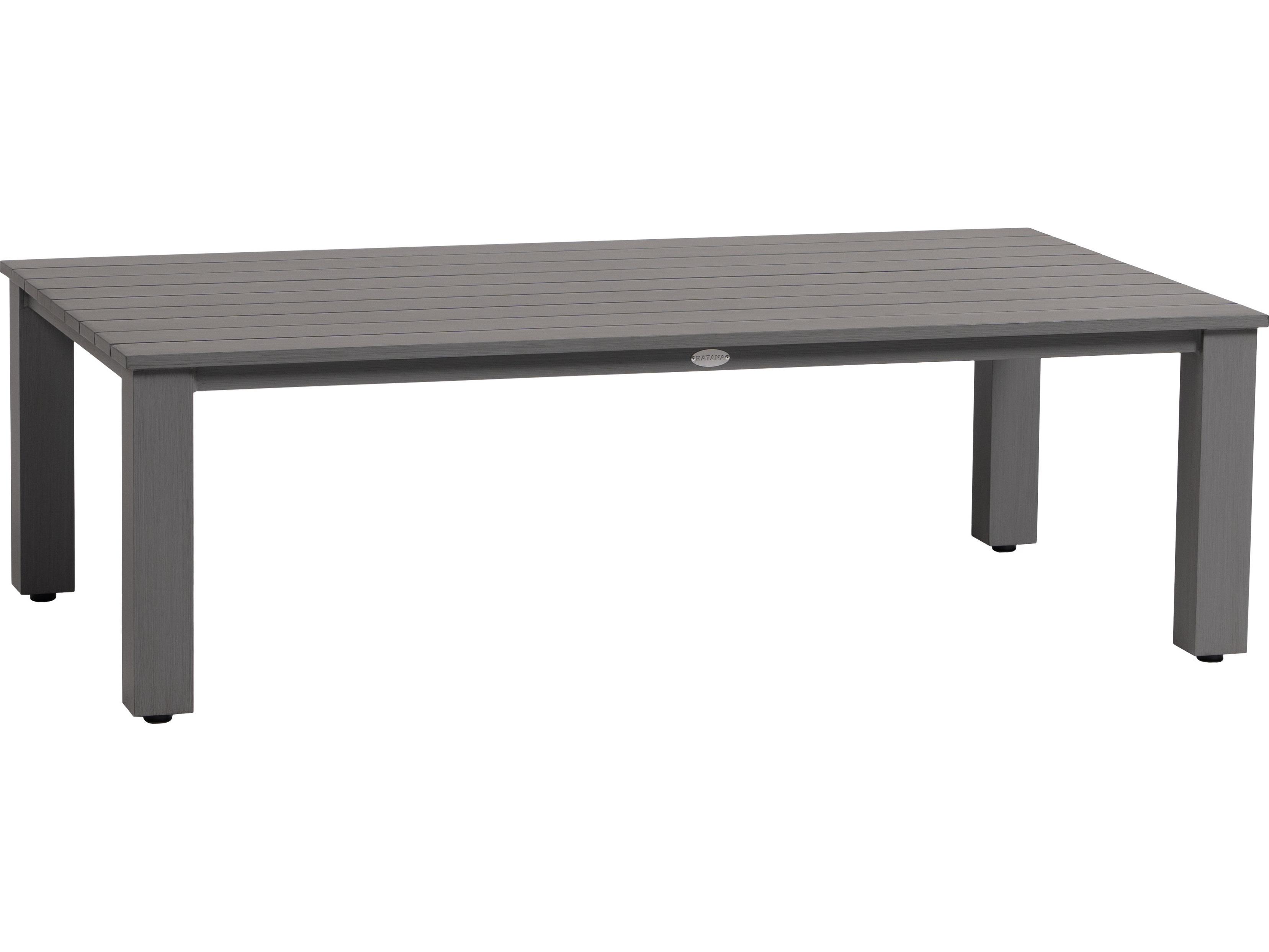 Ratana Sunbury Tables Aluminum Rectangular Coffee Table