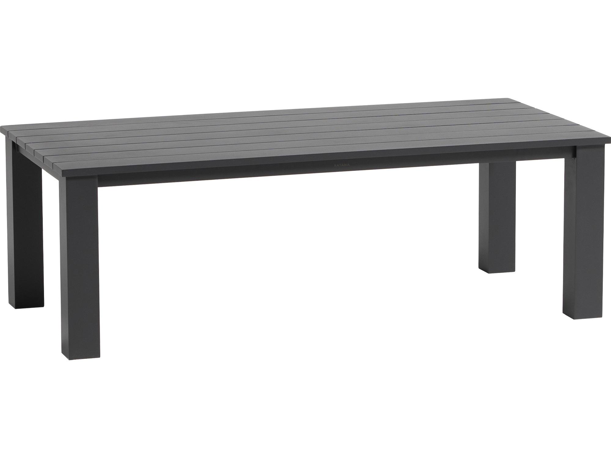 Ratana Vienna Aluminum Rectangular Coffee Table