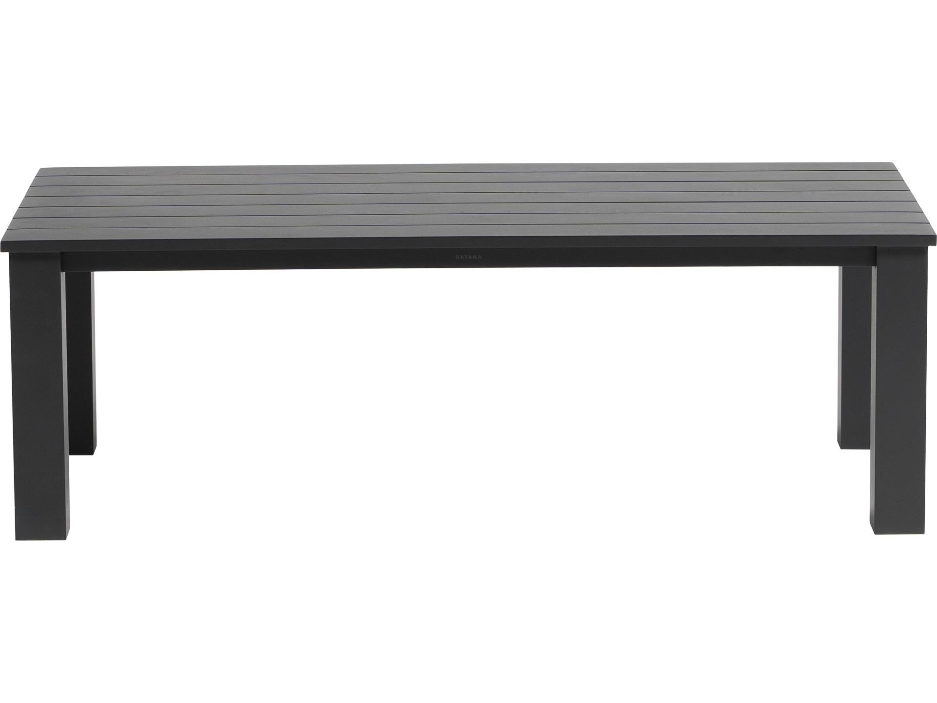 Ratana Vienna Aluminum Rectangular Coffee Table