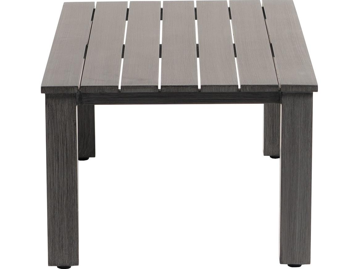 Ratana Mission Hill Aluminum Rectangular Coffee Table