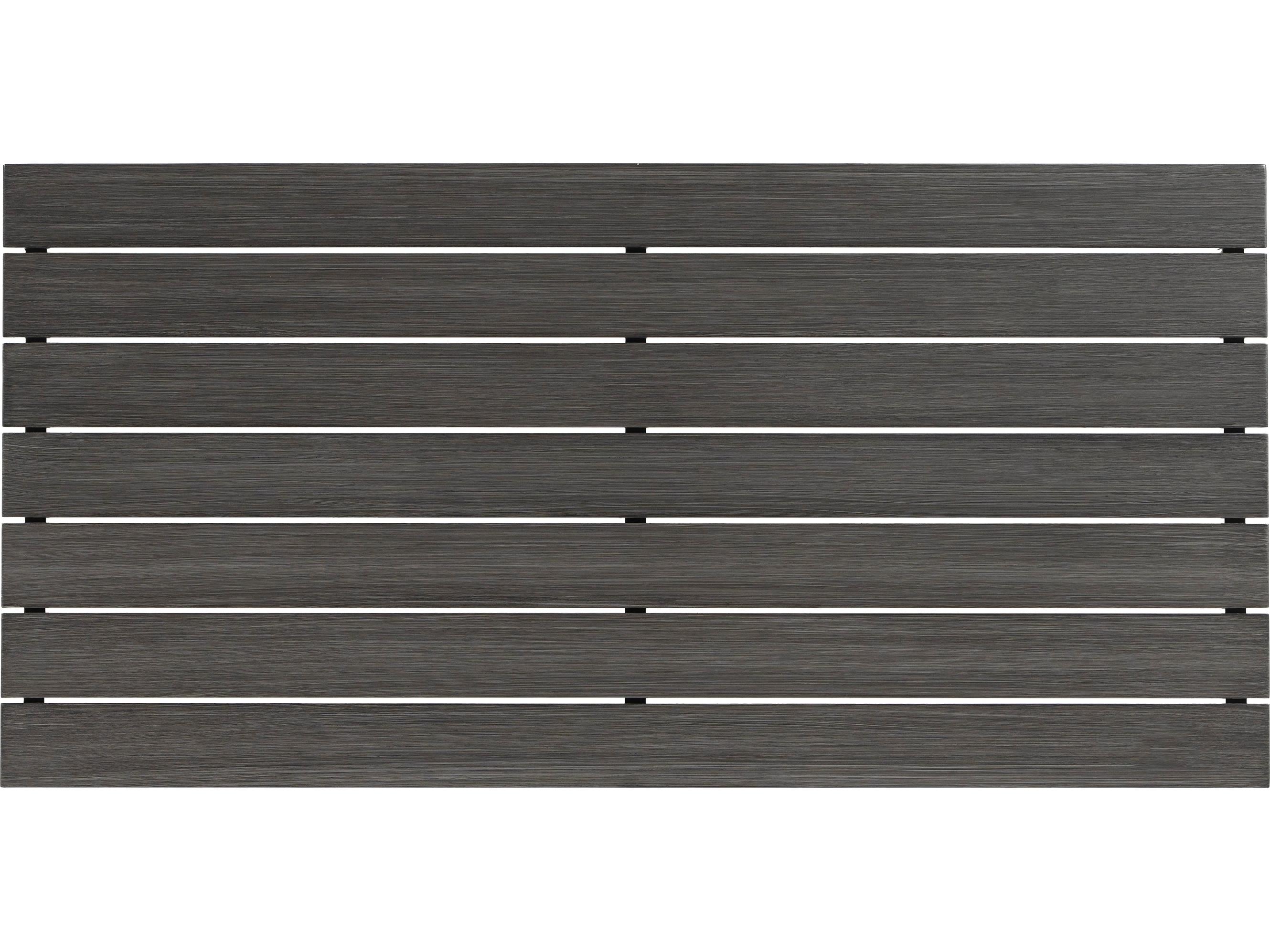 Ratana Mission Hill Aluminum Rectangular Coffee Table