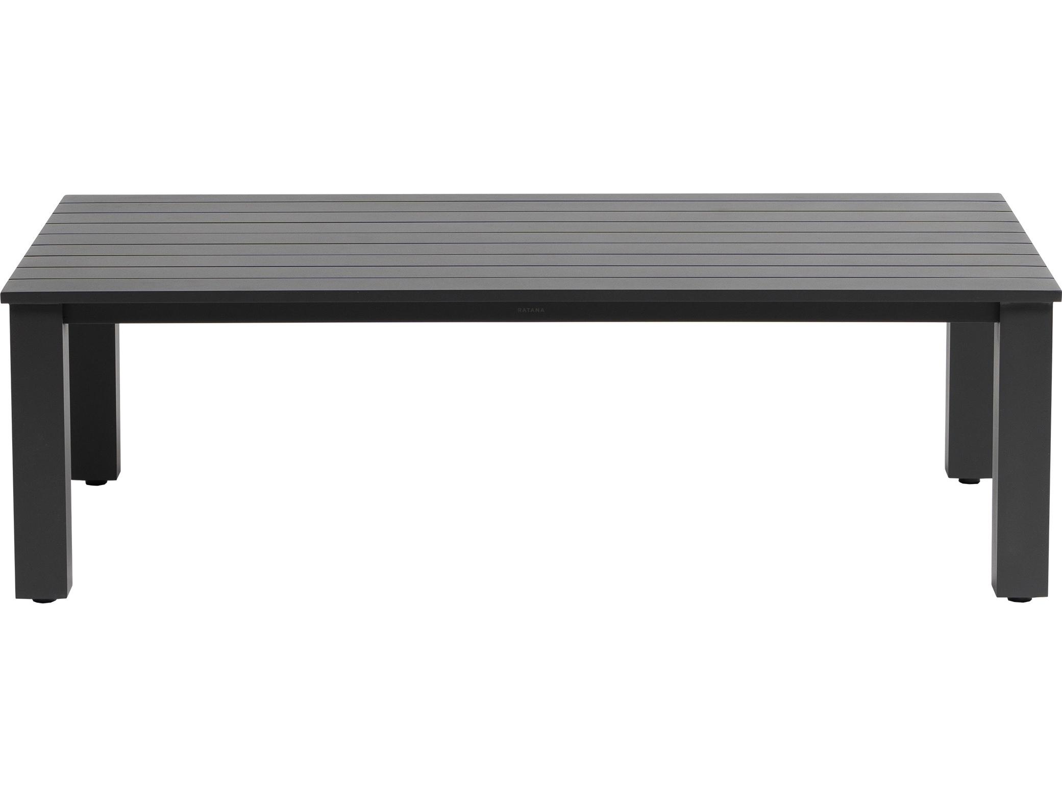 Ratana Vienna Aluminum Rectangular Coffee Table