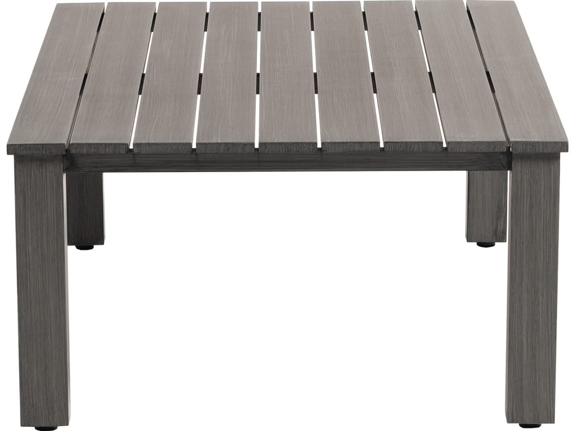 Ratana Mission Hill Aluminum Rectangular Coffee Table