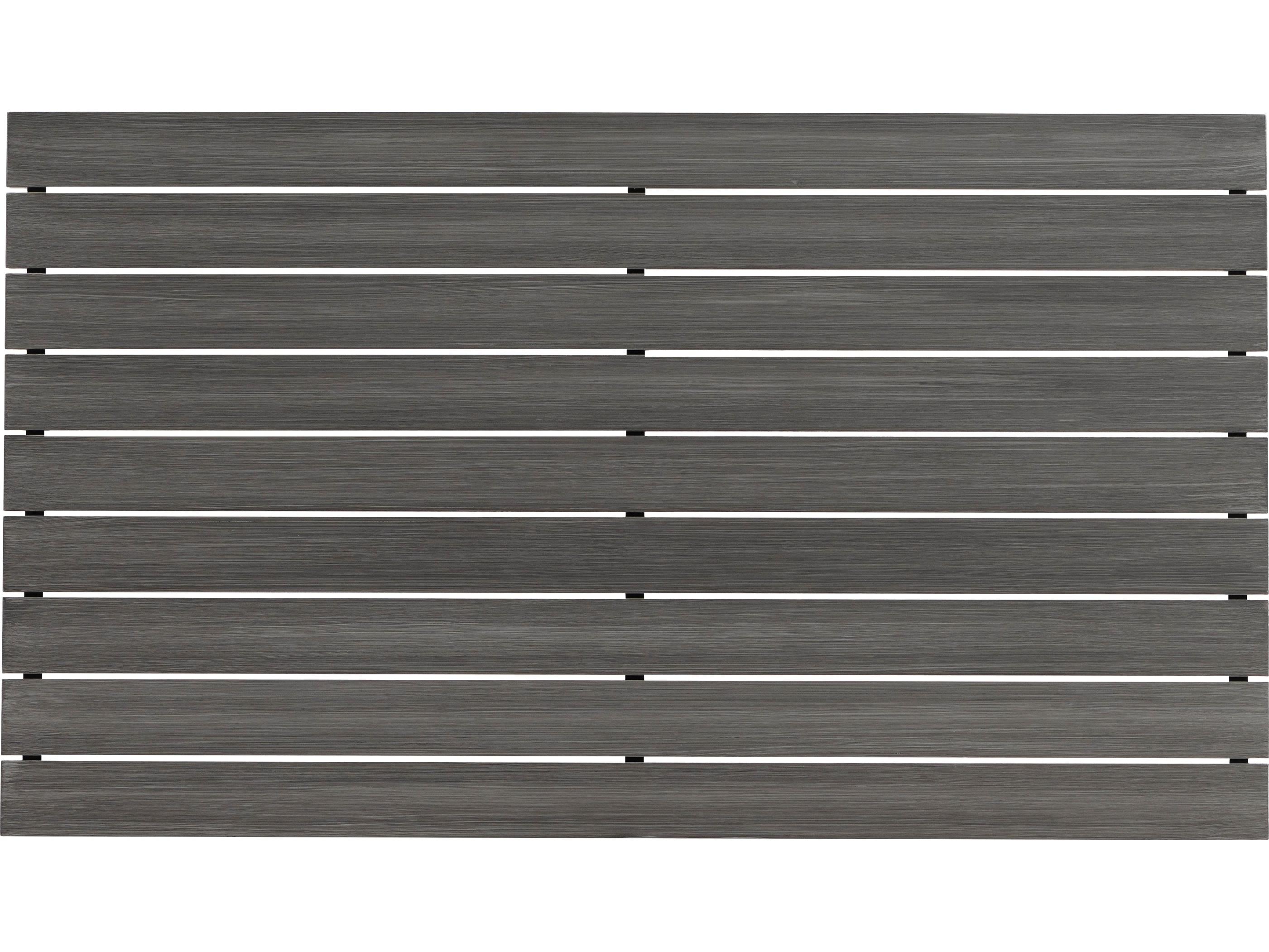 Ratana Mission Hill Aluminum Rectangular Coffee Table