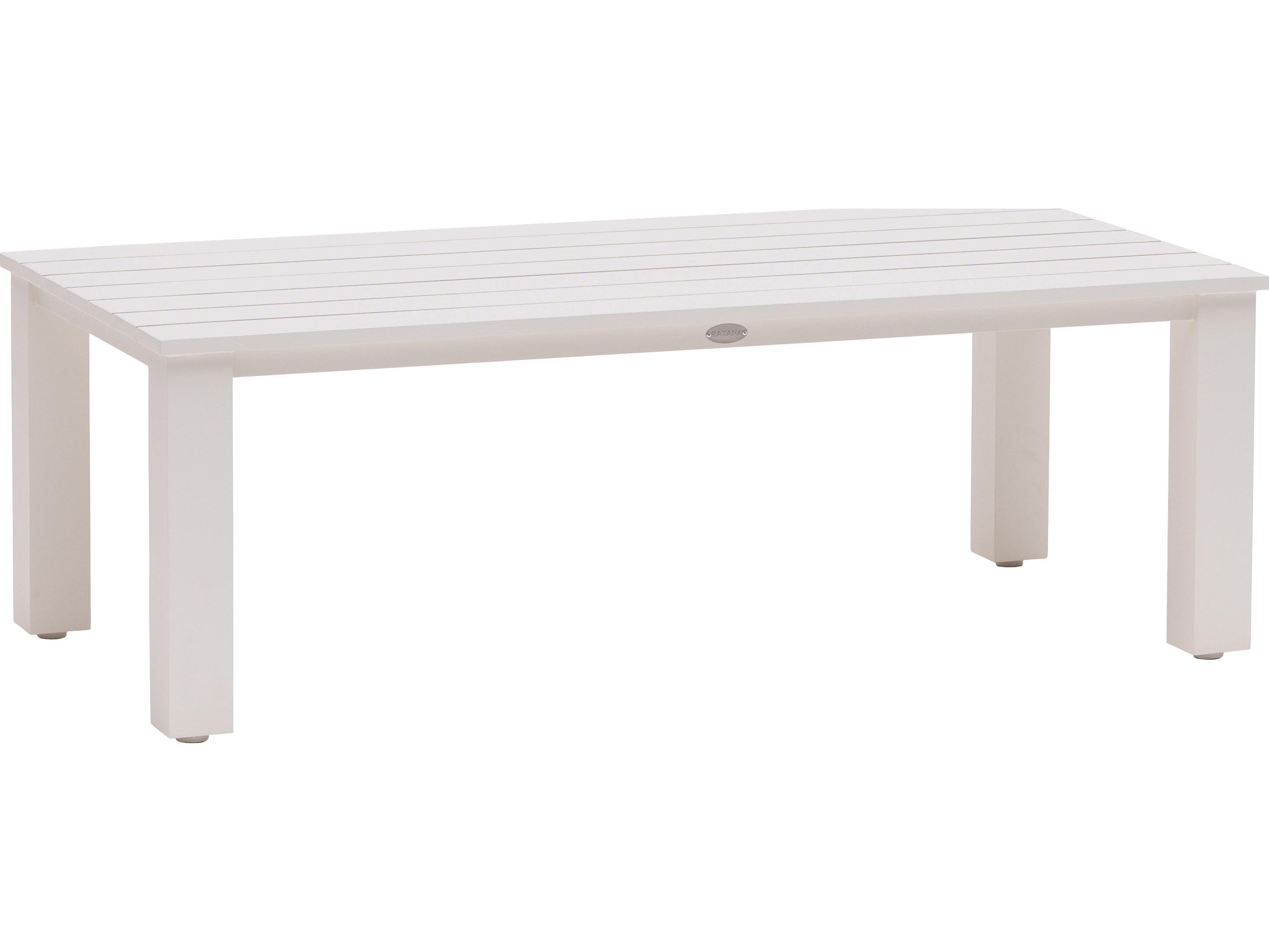 Ratana Sunbury Tables Aluminum Rectangular Coffee Table