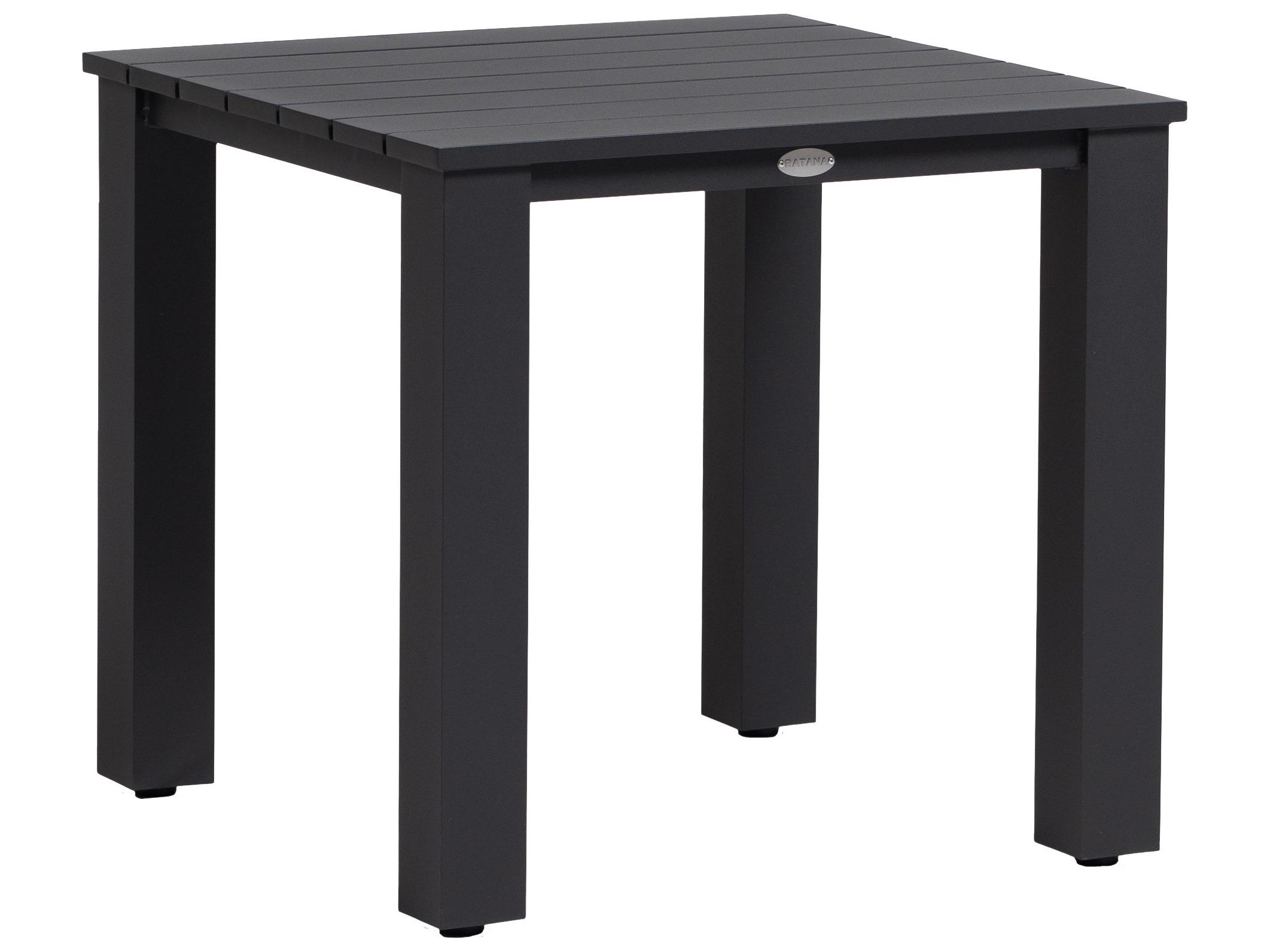 Ratana Vienna Aluminum Square End Table