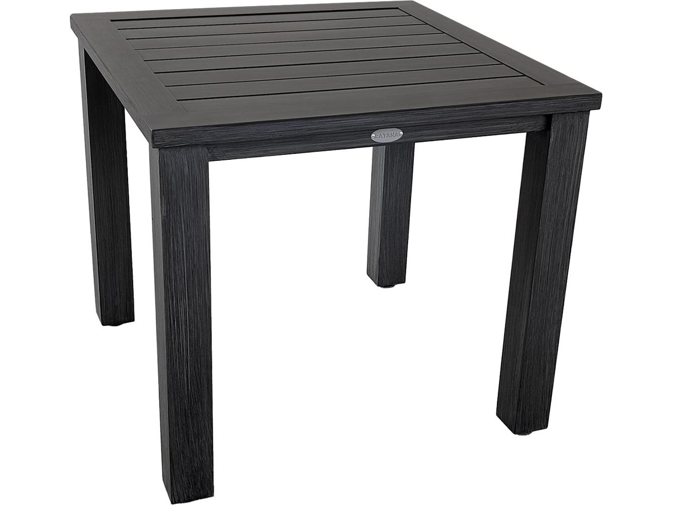 Ratana Mission Hill Aluminum Square End Table