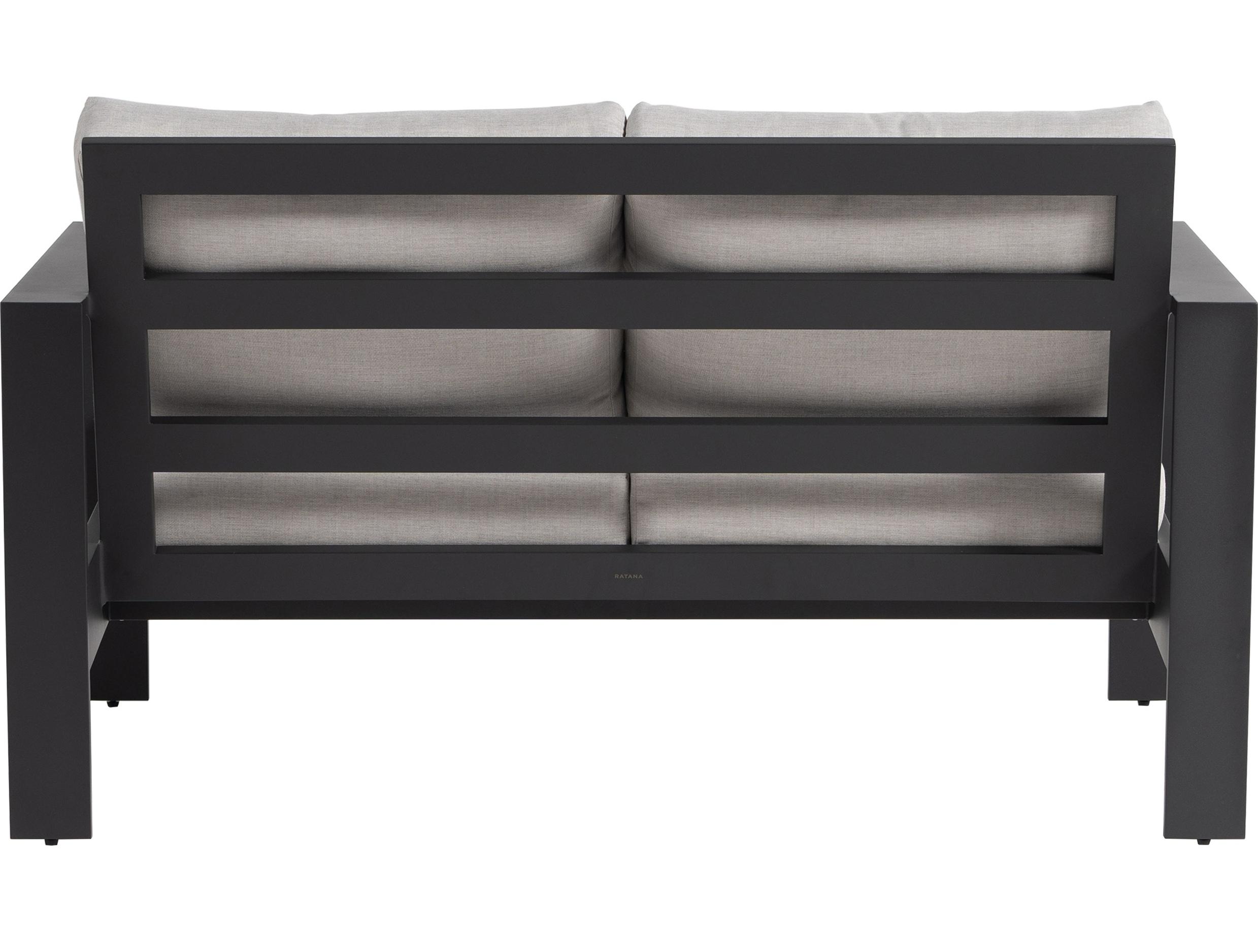 Ratana Vienna Aluminum Cushion Loveseat