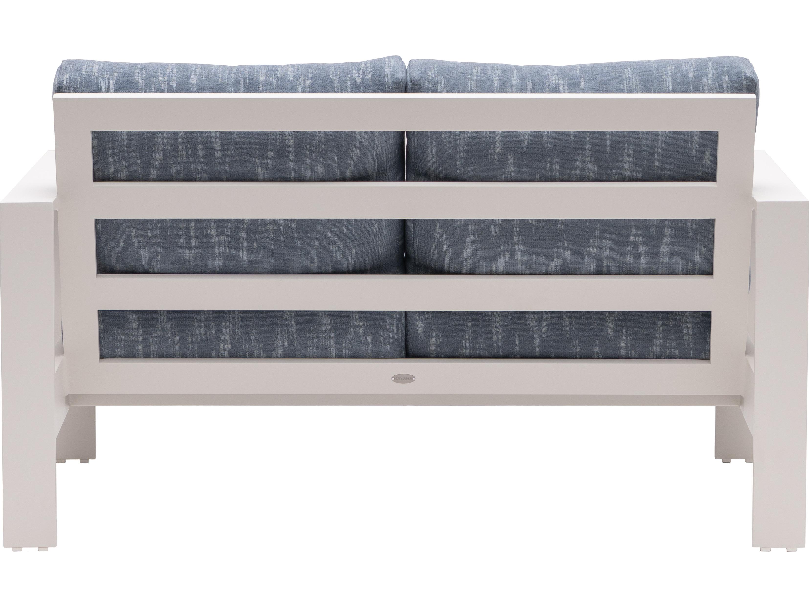 Ratana Vienna Aluminum Cushion Loveseat