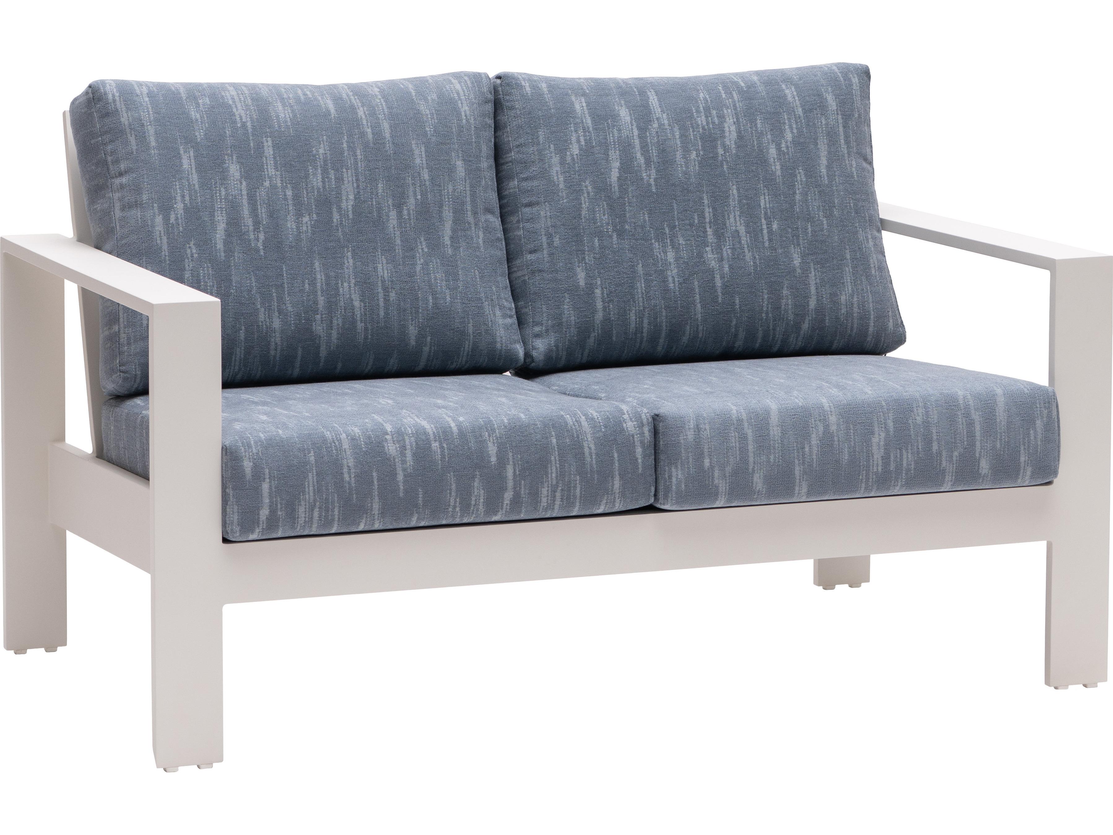 Ratana Vienna Aluminum Cushion Loveseat