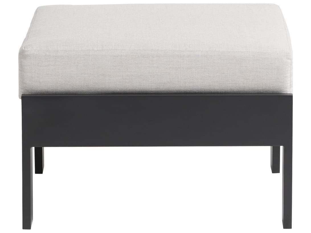 Ratana Vienna Aluminum Cushion Ottoman