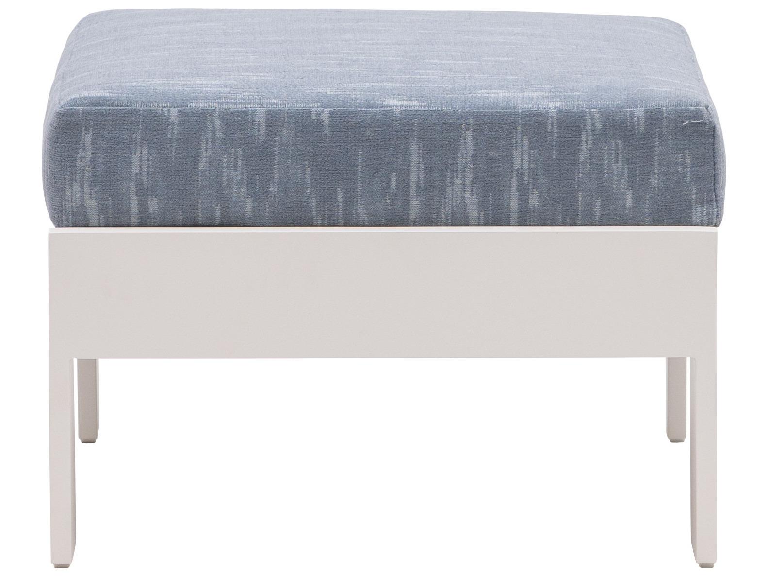 Ratana Vienna Aluminum Cushion Ottoman