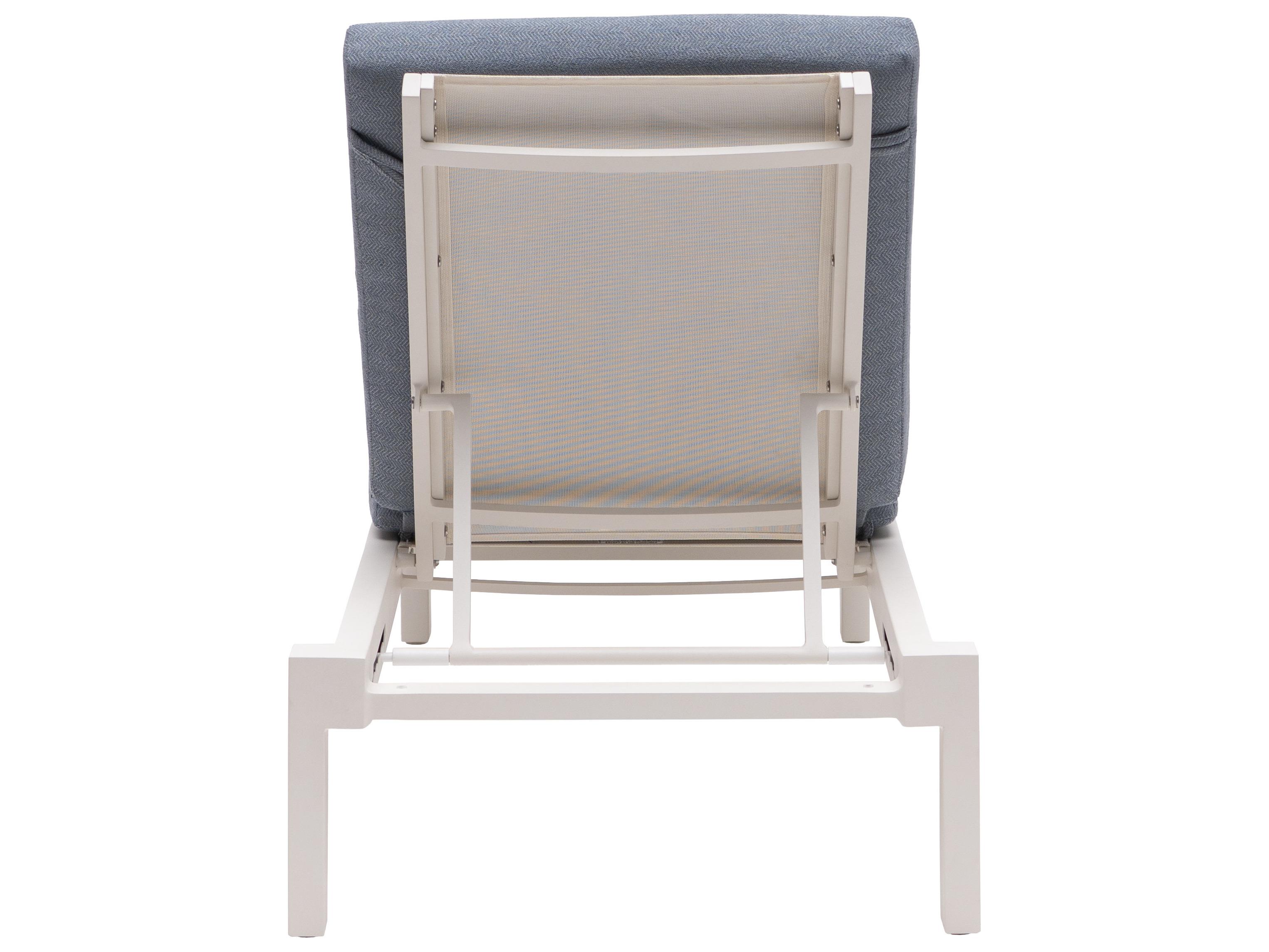 Ratana Vienna Aluminum Cushion Chaise Lounge