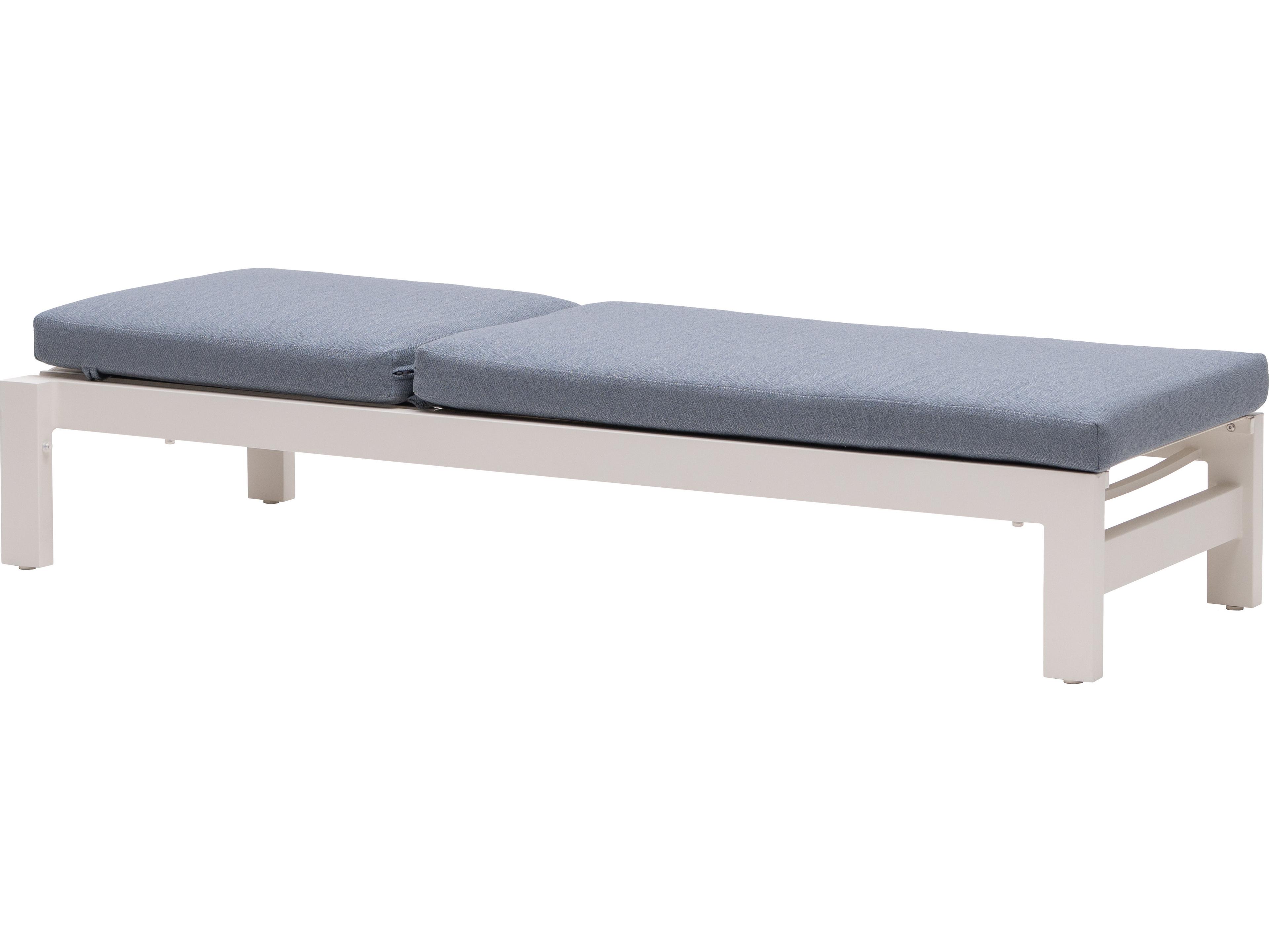 Ratana Vienna Aluminum Cushion Chaise Lounge