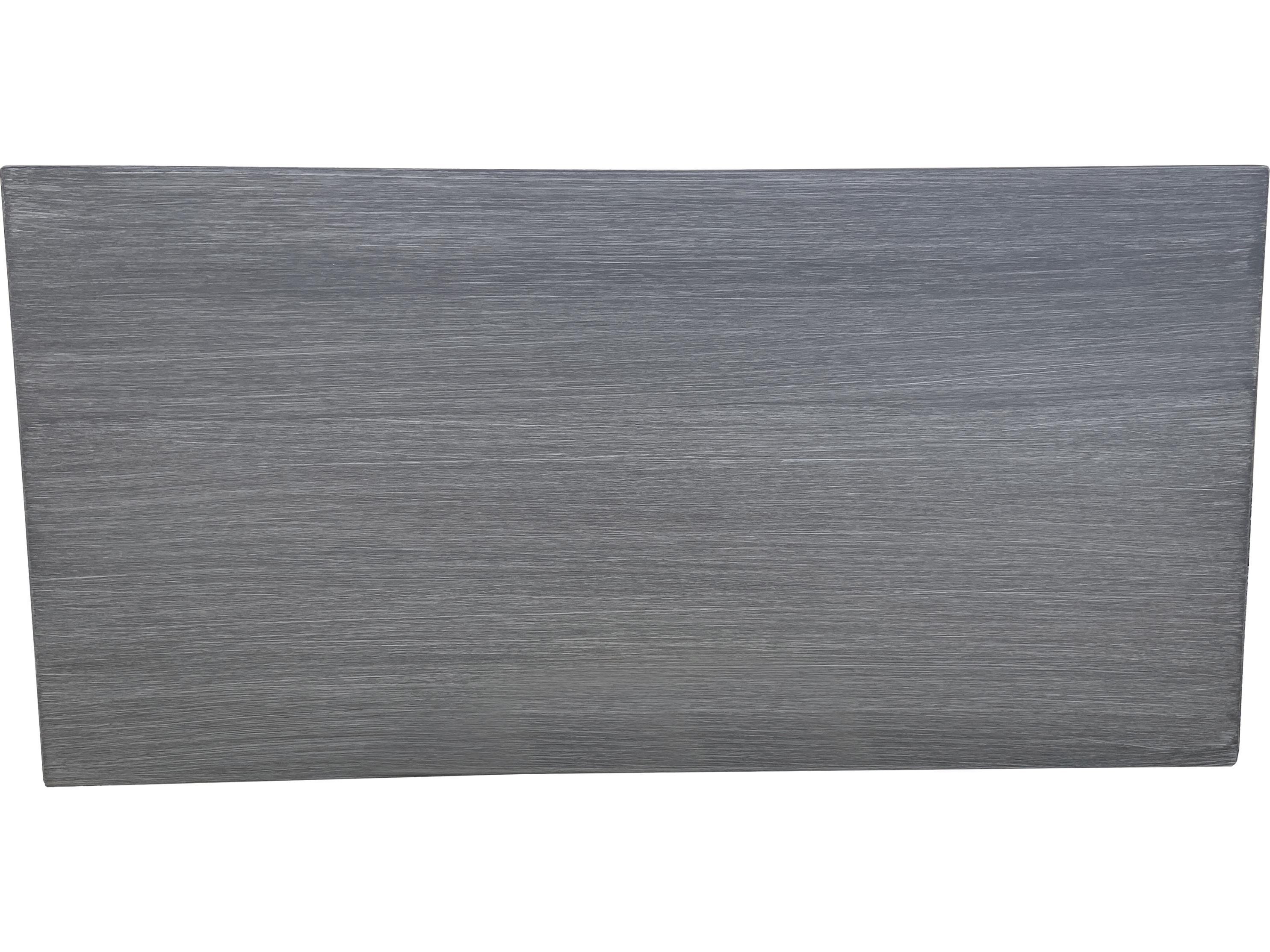 Ratana Oasis Aluminum Rectangular Coffee Table