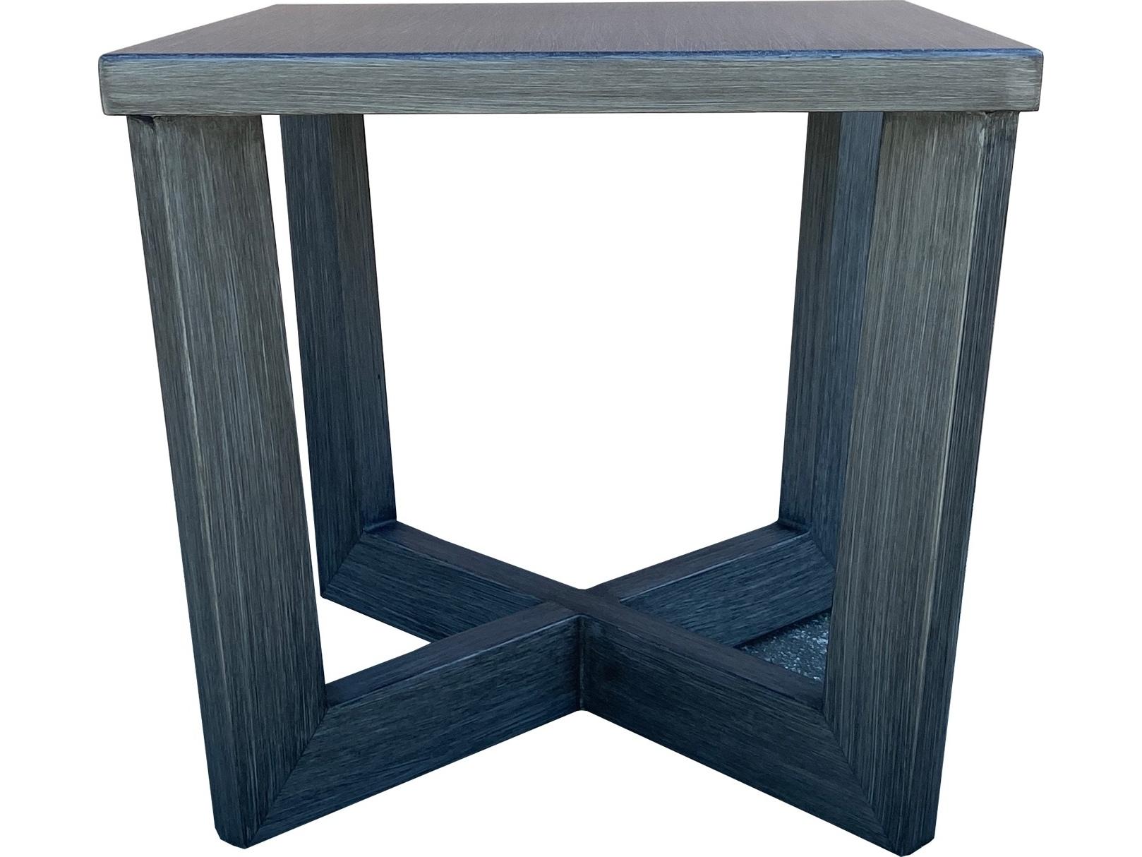 Ratana Oasis Aluminum Square End Table
