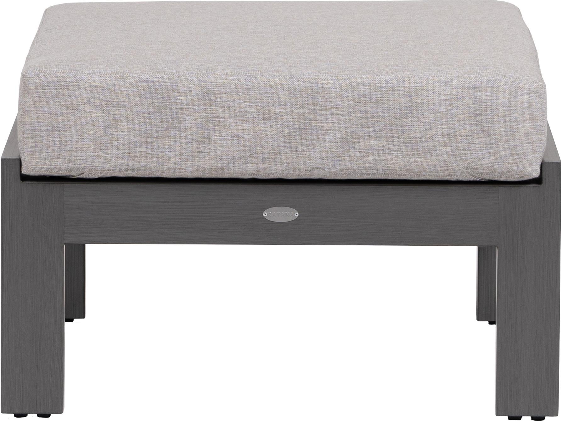 Ratana Oasis Aluminum Cushion Ottoman