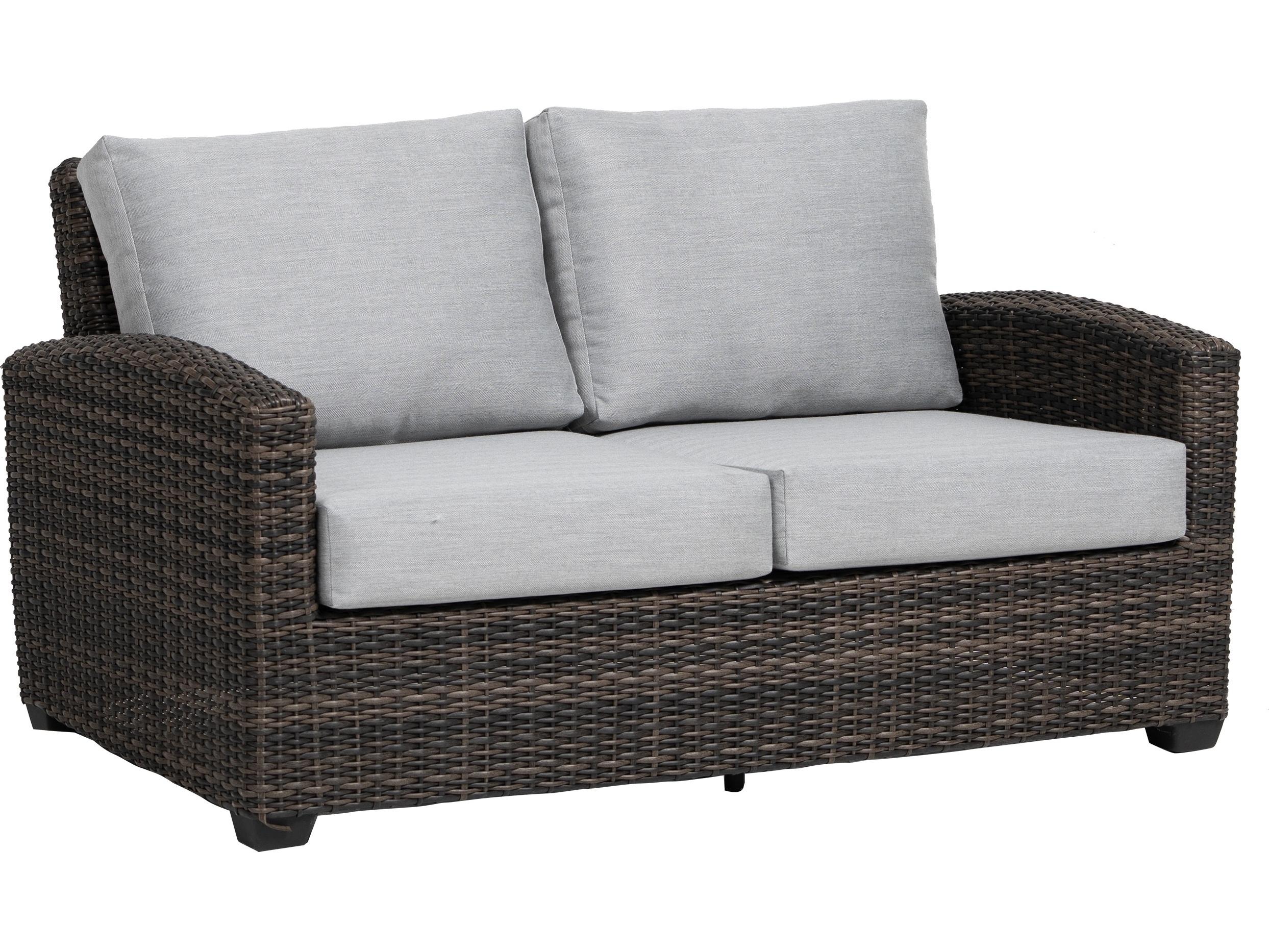 Ratana Coral Gables Aluminum Cushion Loveseat