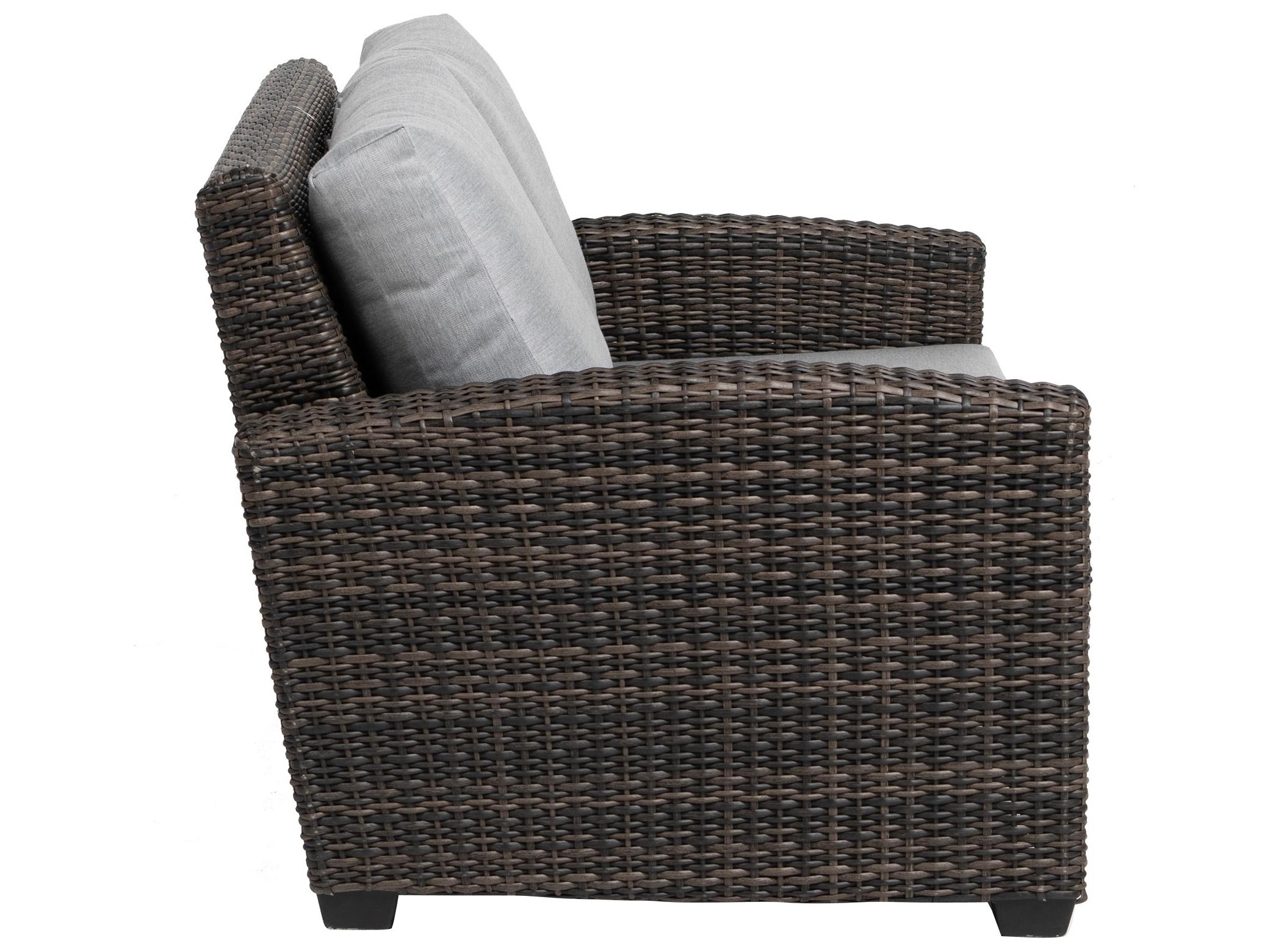 Ratana Coral Gables Aluminum Cushion Loveseat