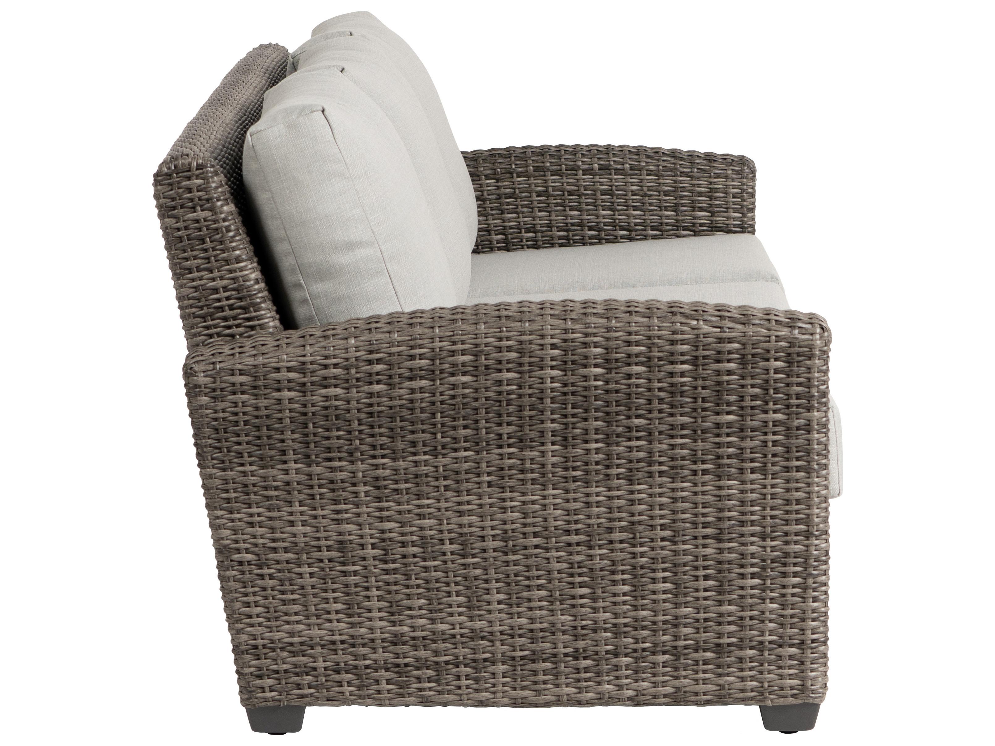 Ratana Coral Gables Aluminum Wicker Sofa