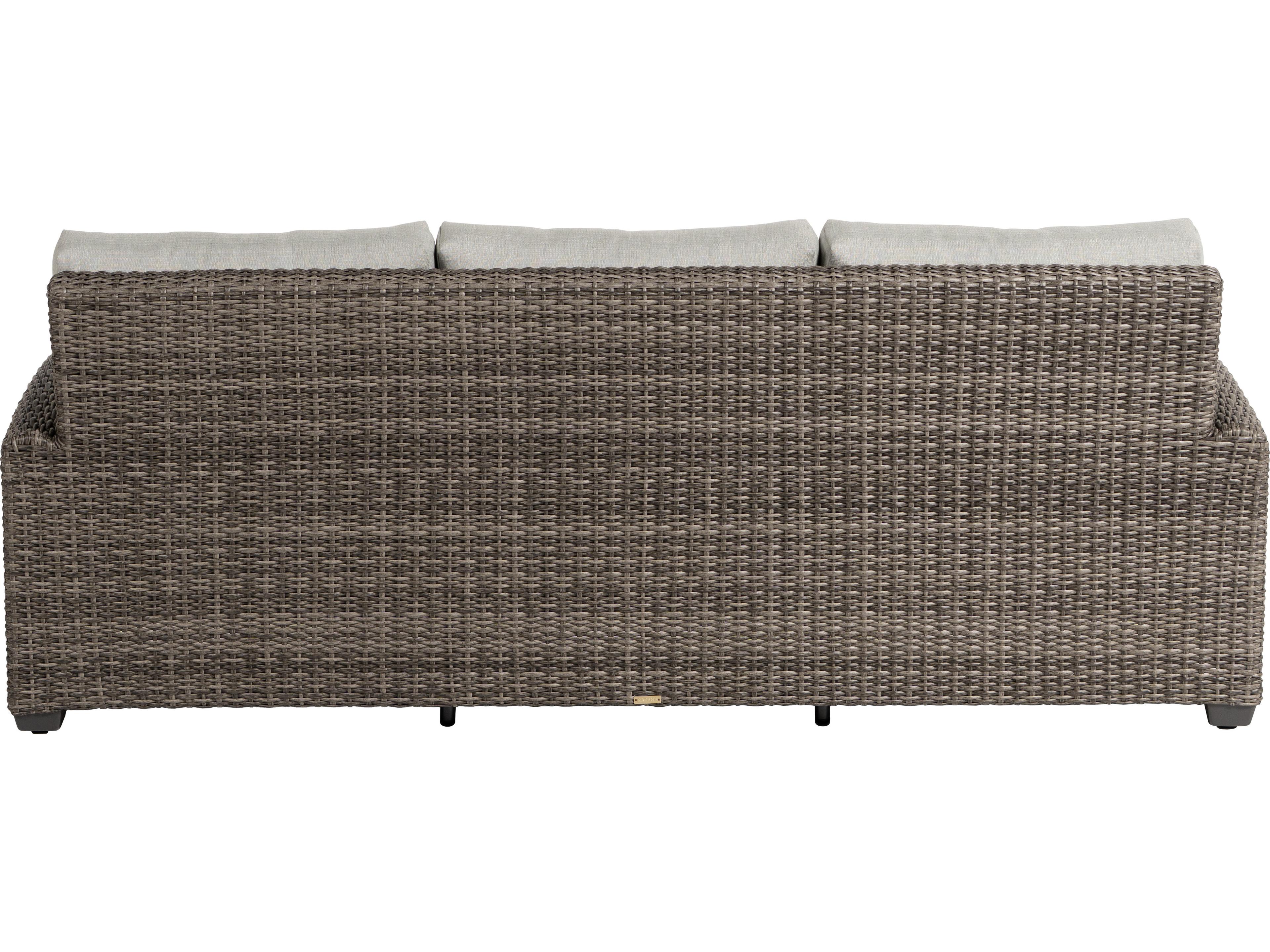 Ratana Coral Gables Aluminum Wicker Sofa