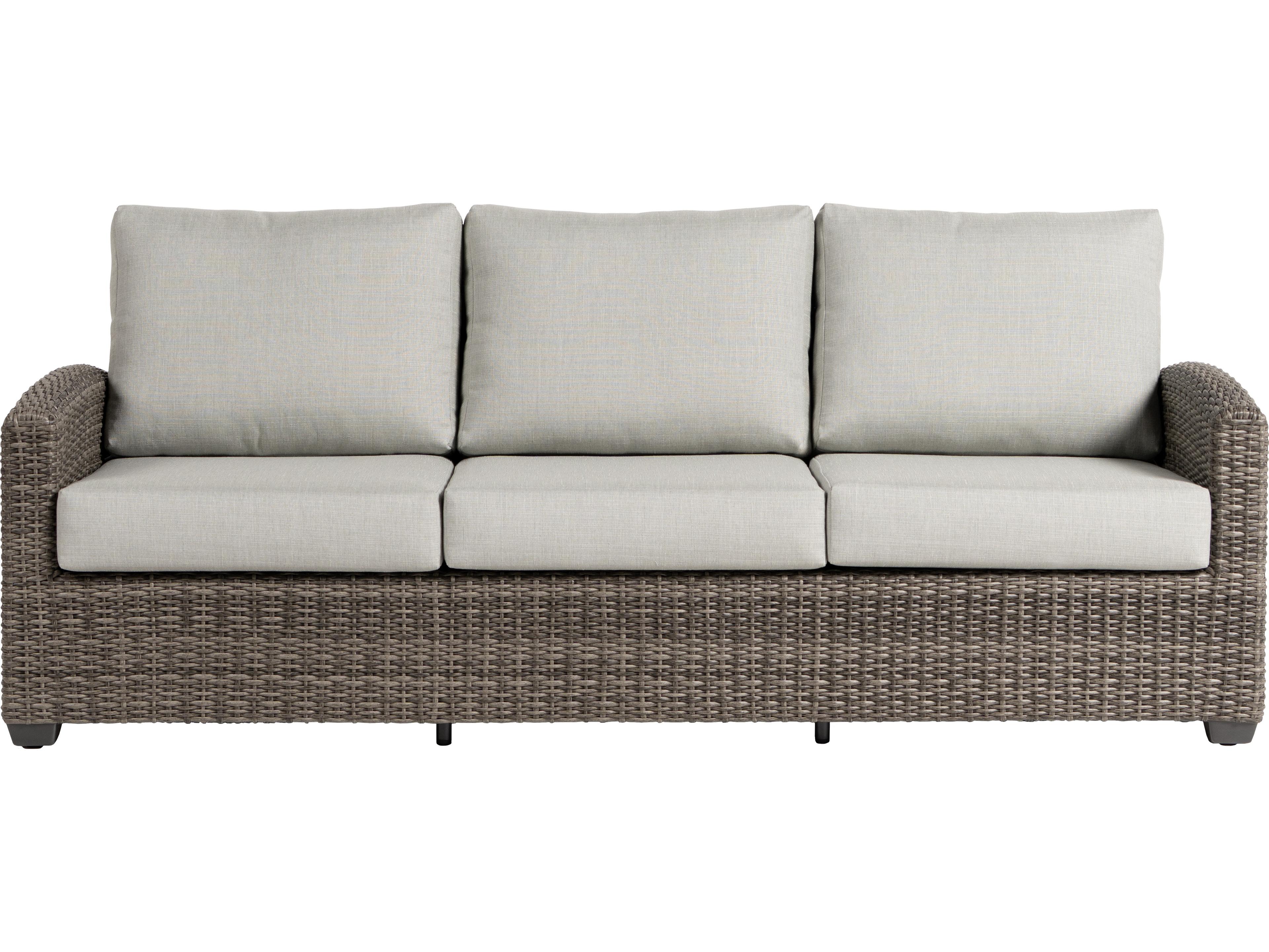Ratana Coral Gables Aluminum Wicker Sofa