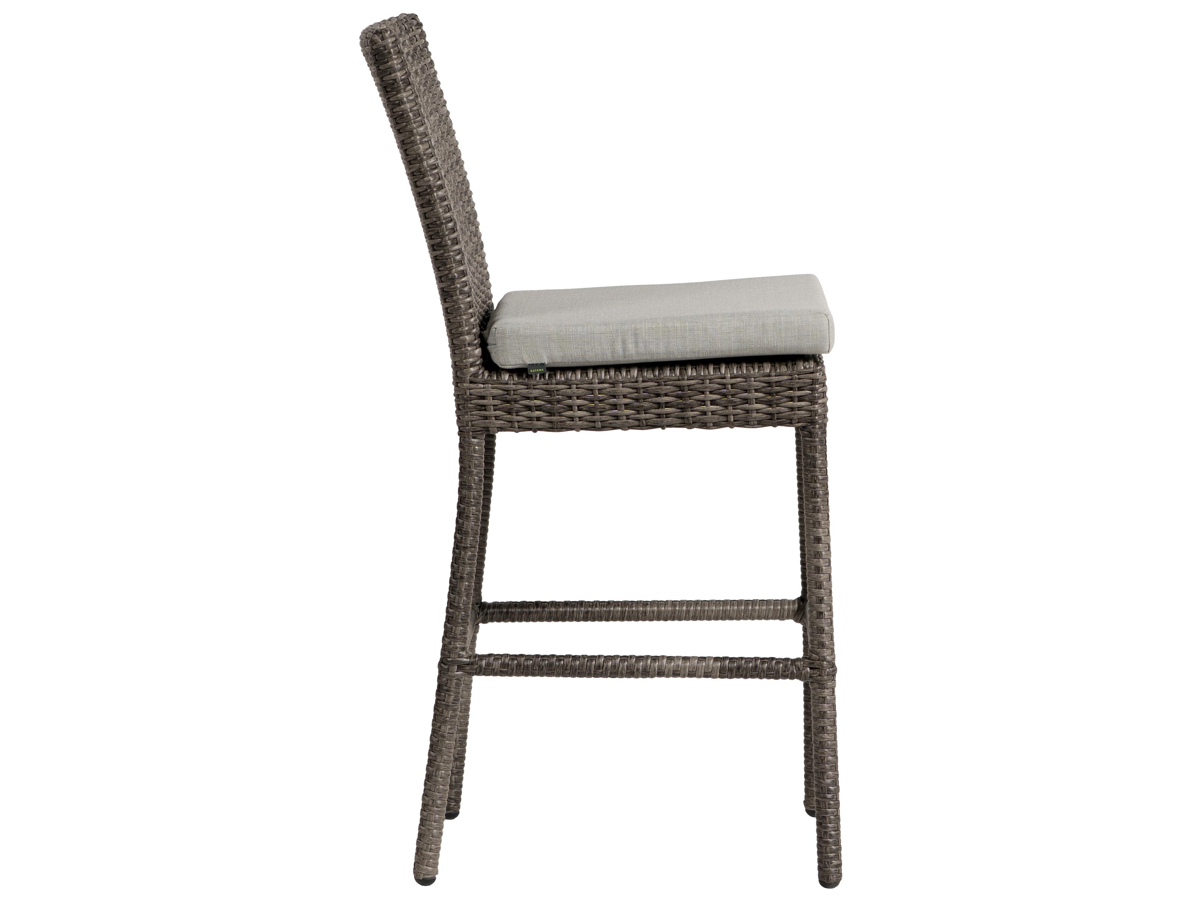 Ratana Coral Gables Aluminum Cushion Bar Stool