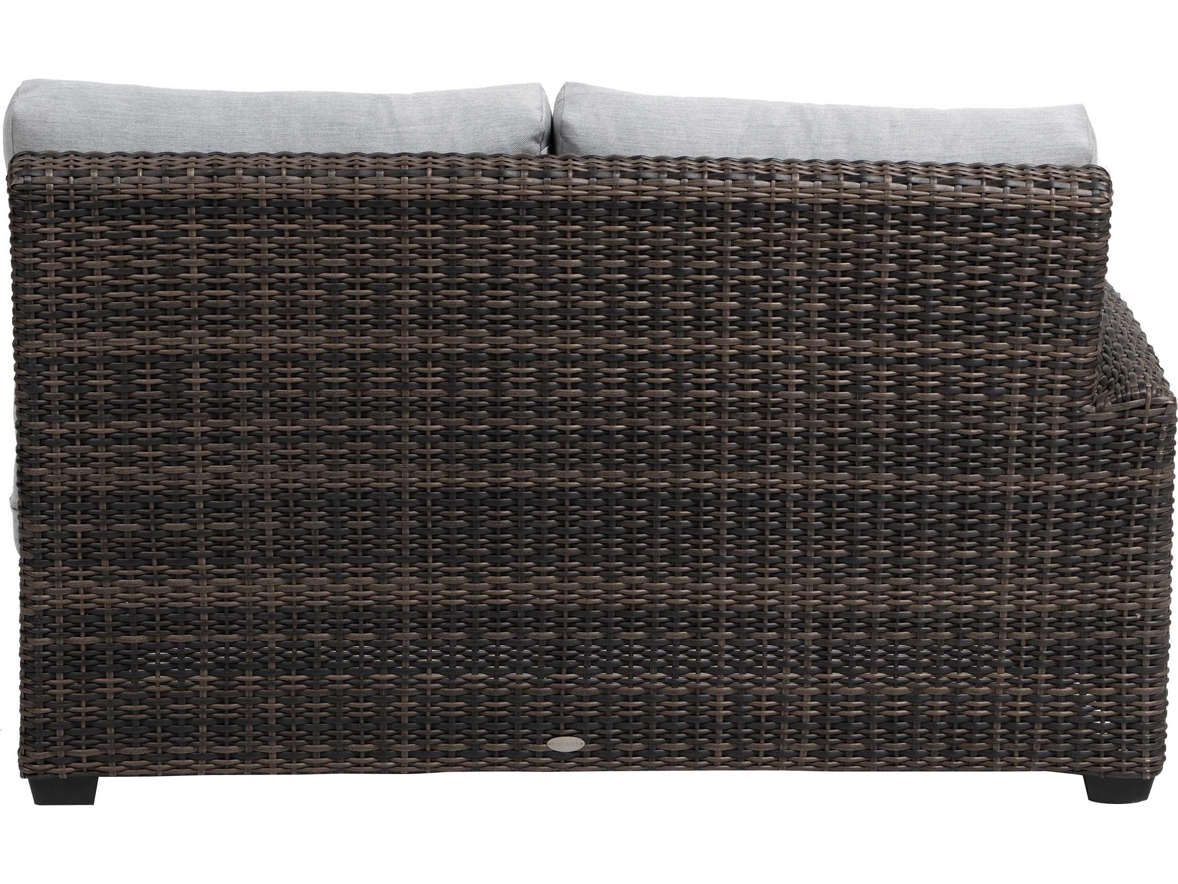 Ratana Coral Gables Aluminum Wicker Lounge Chair