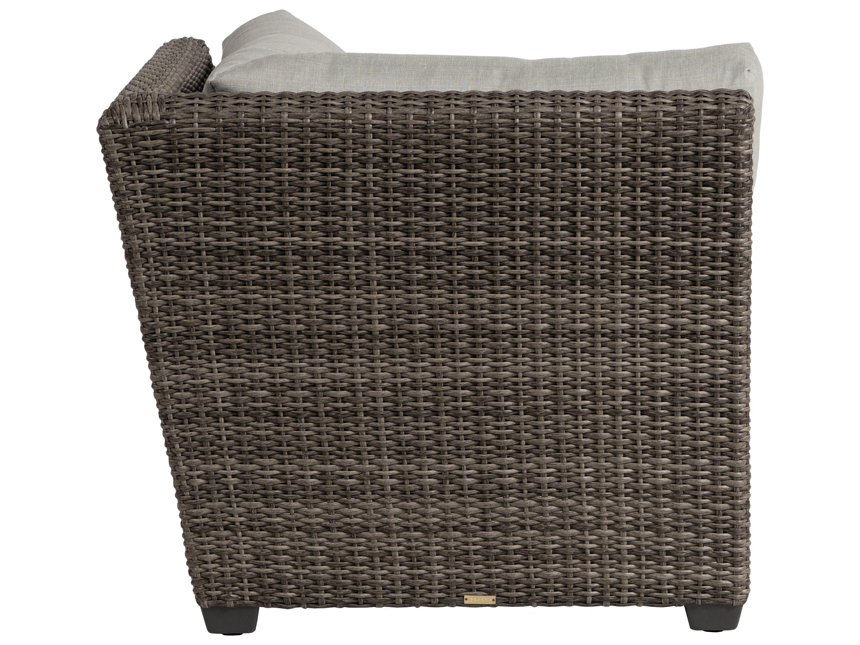 Ratana Coral Gables Aluminum Wicker Lounge Chair