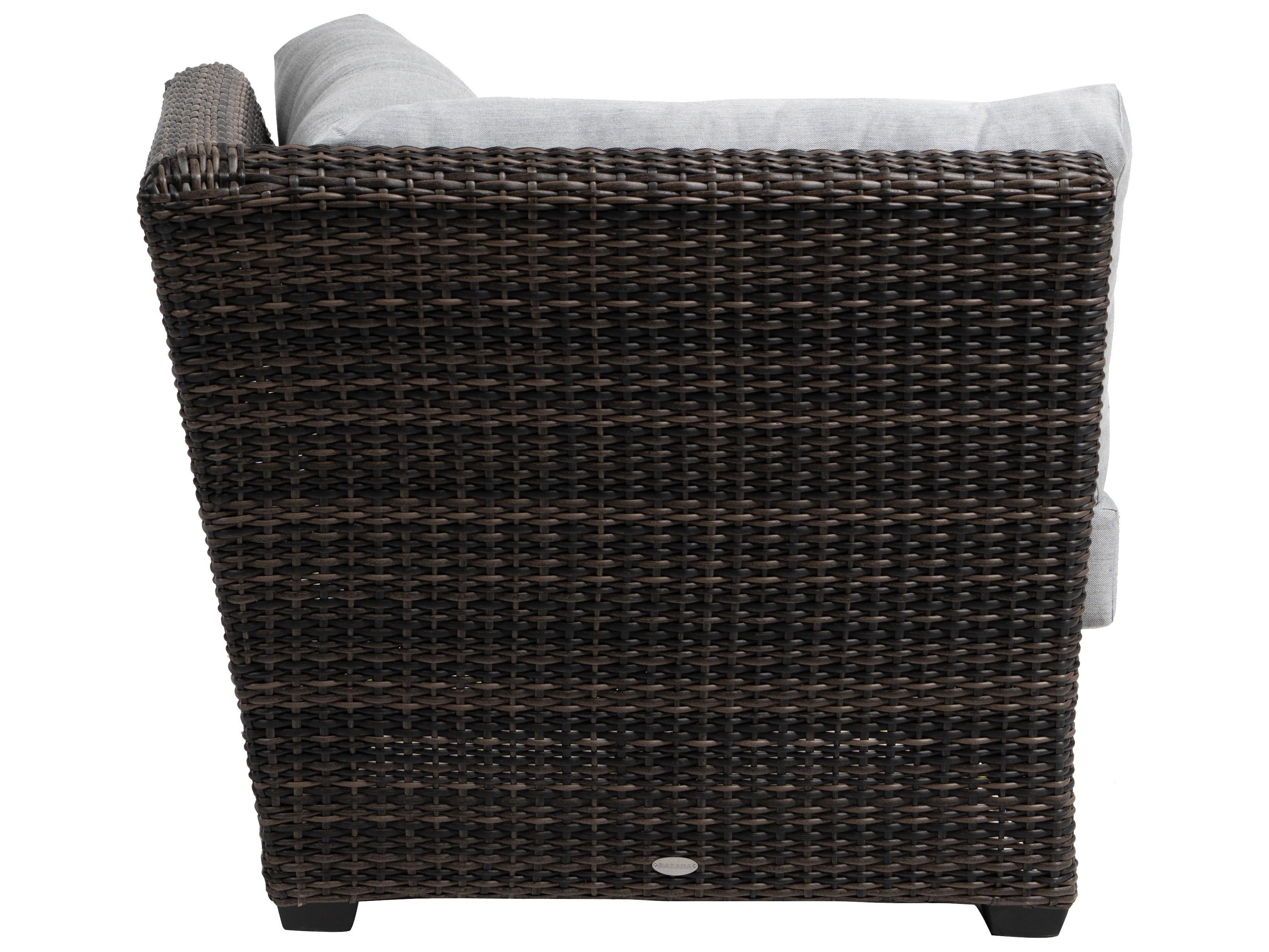 Ratana Coral Gables Aluminum Wicker Lounge Chair