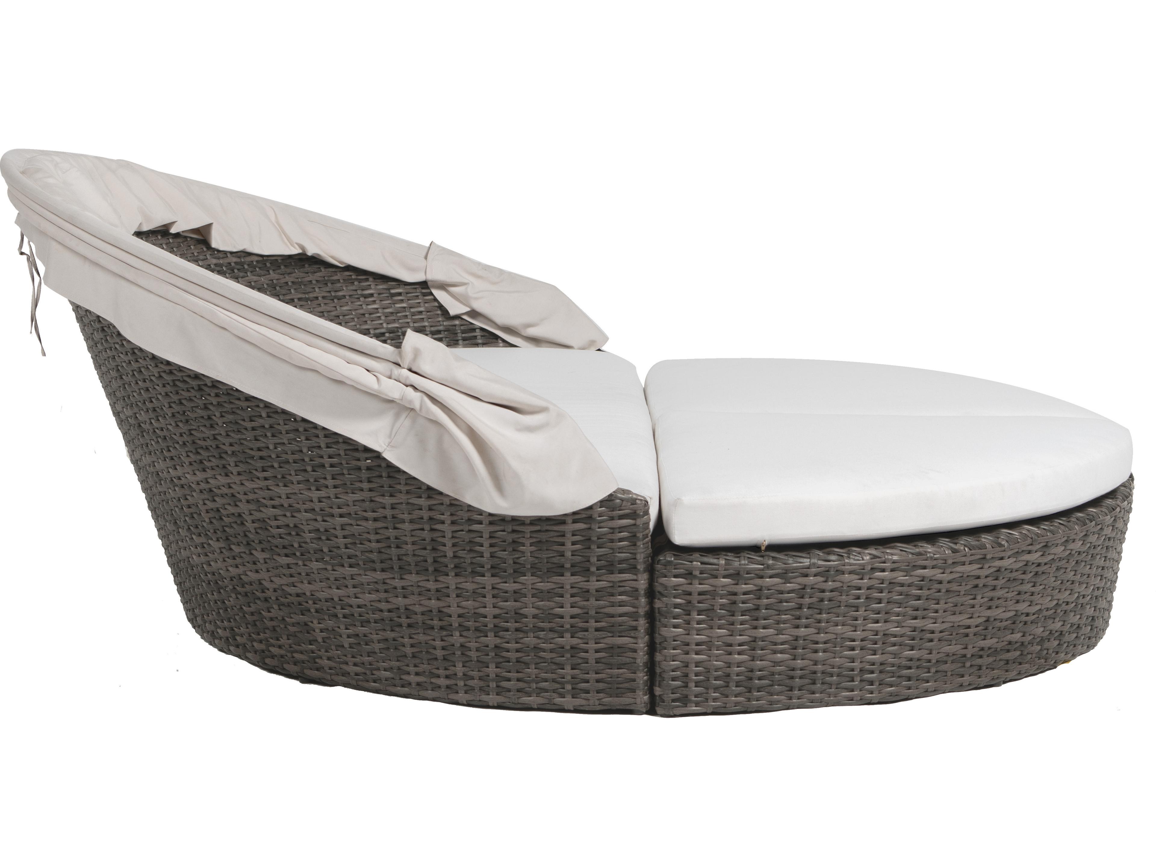 Ratana Coral Gables Aluminum Wicker Lounge Bed