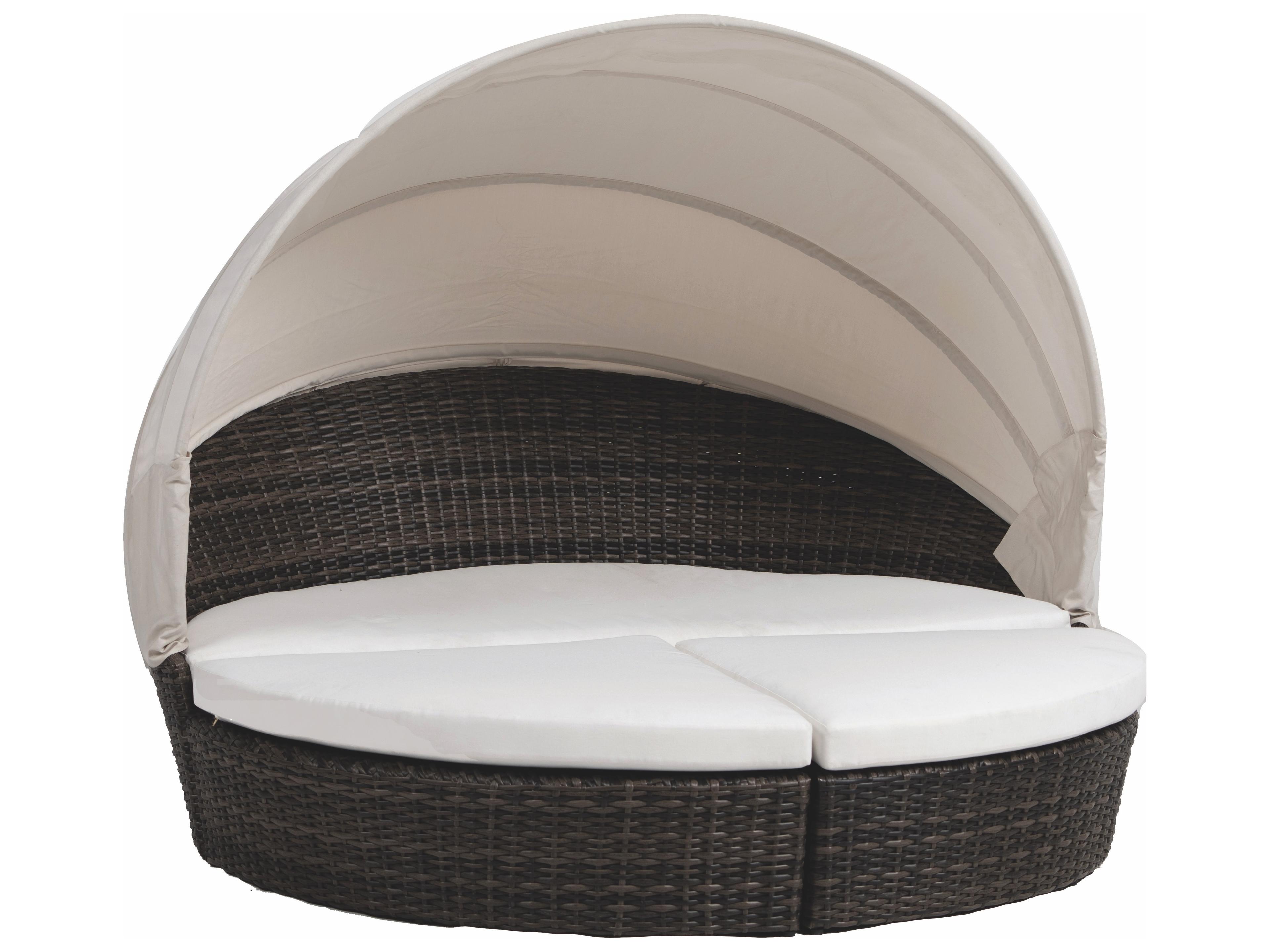 Ratana Coral Gables Aluminum Wicker Lounge Bed