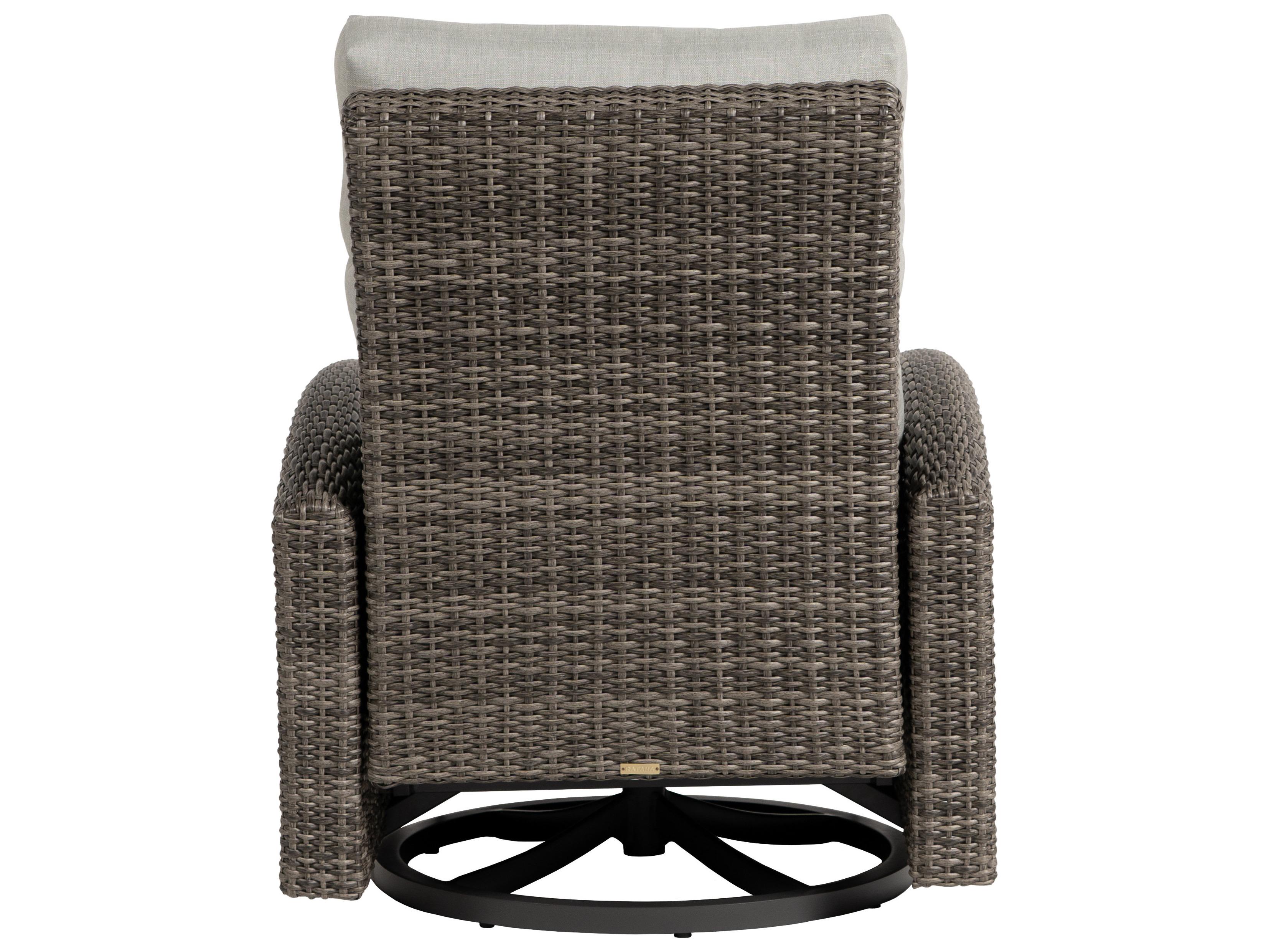 Ratana Coral Gables Aluminum Wicker Lounge Chair