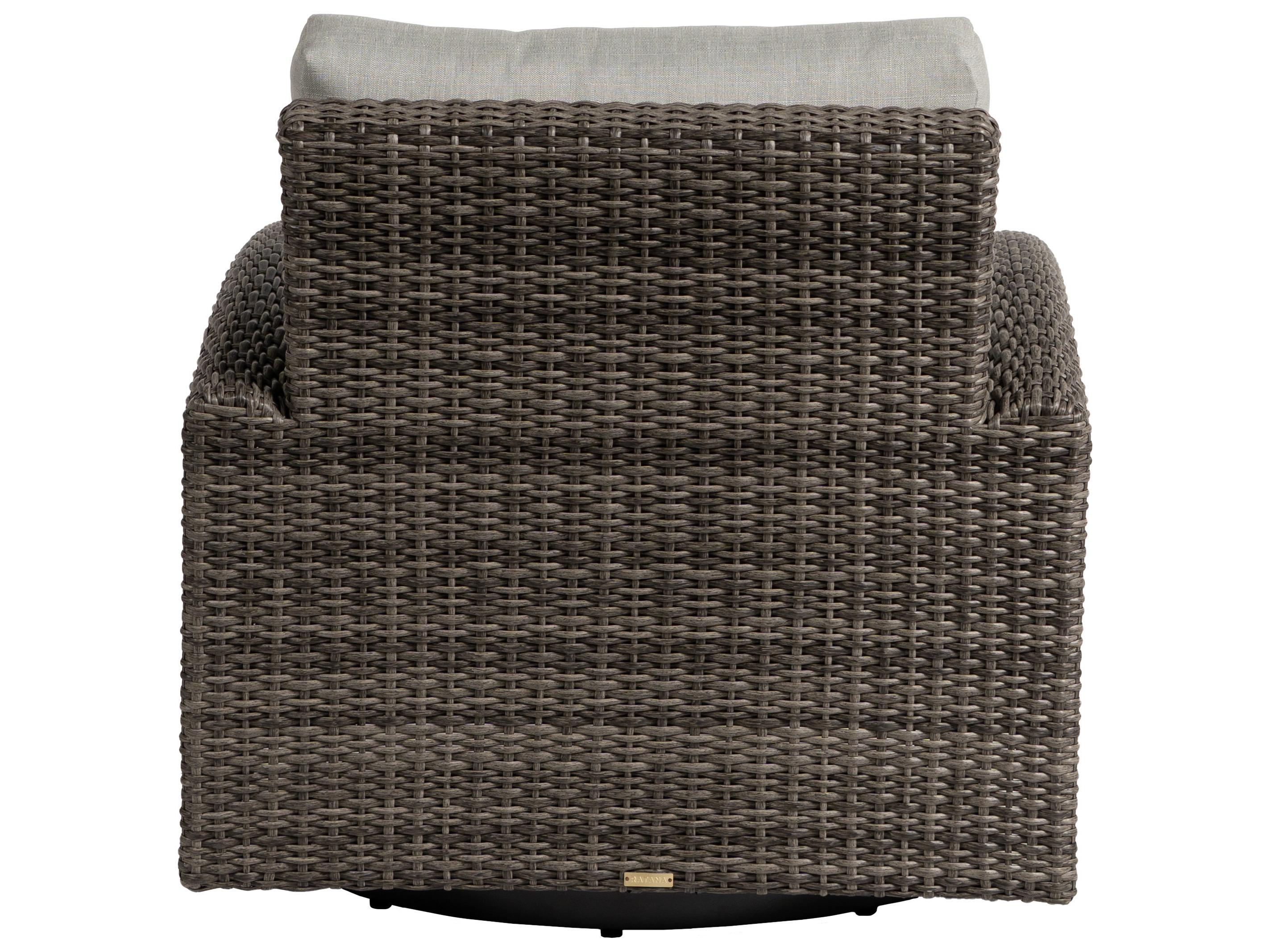 Ratana Coral Gables Aluminum Wicker Lounge Chair