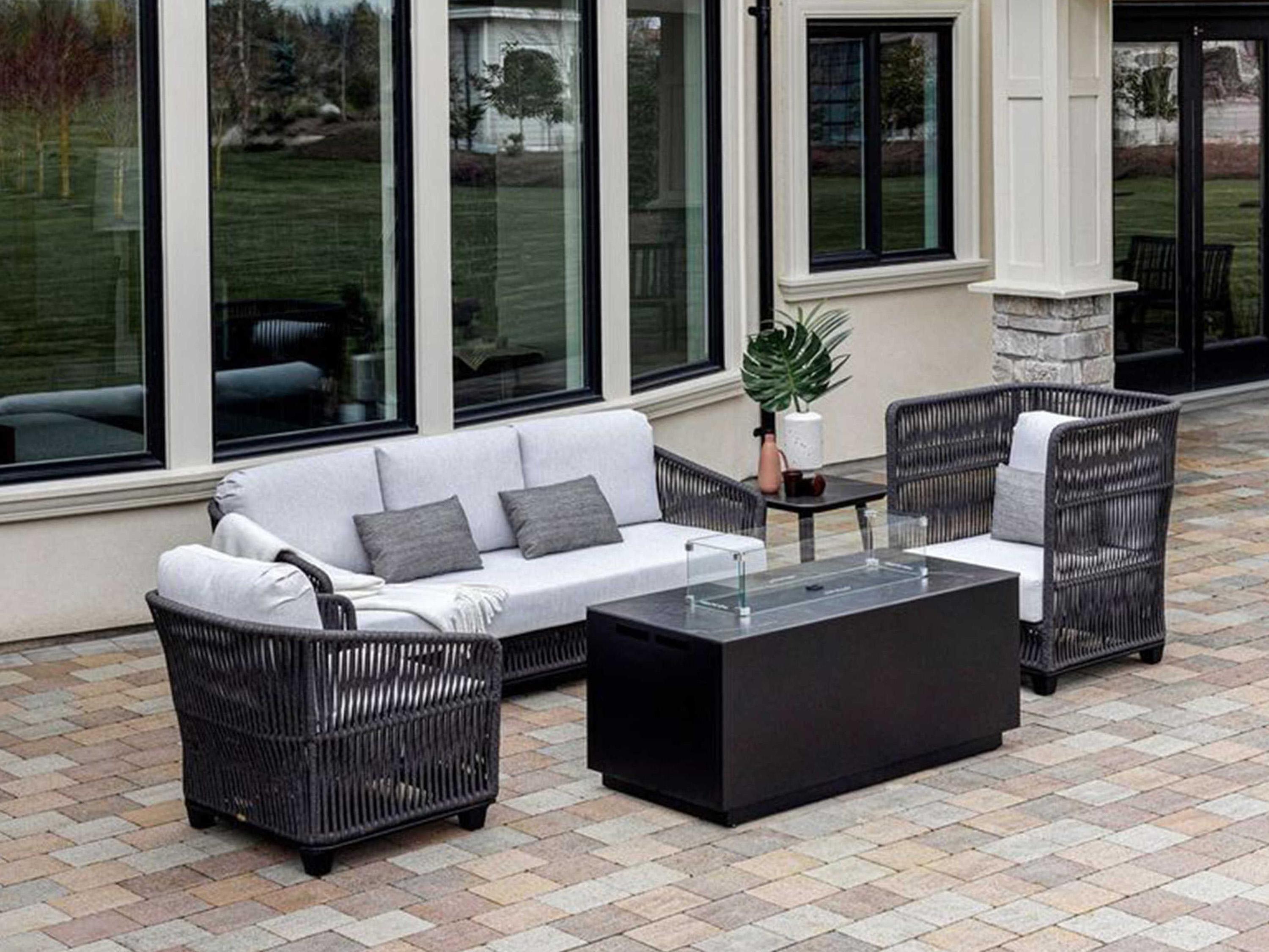 Ratana Gemelli Aluminum Cushion Lounge Set