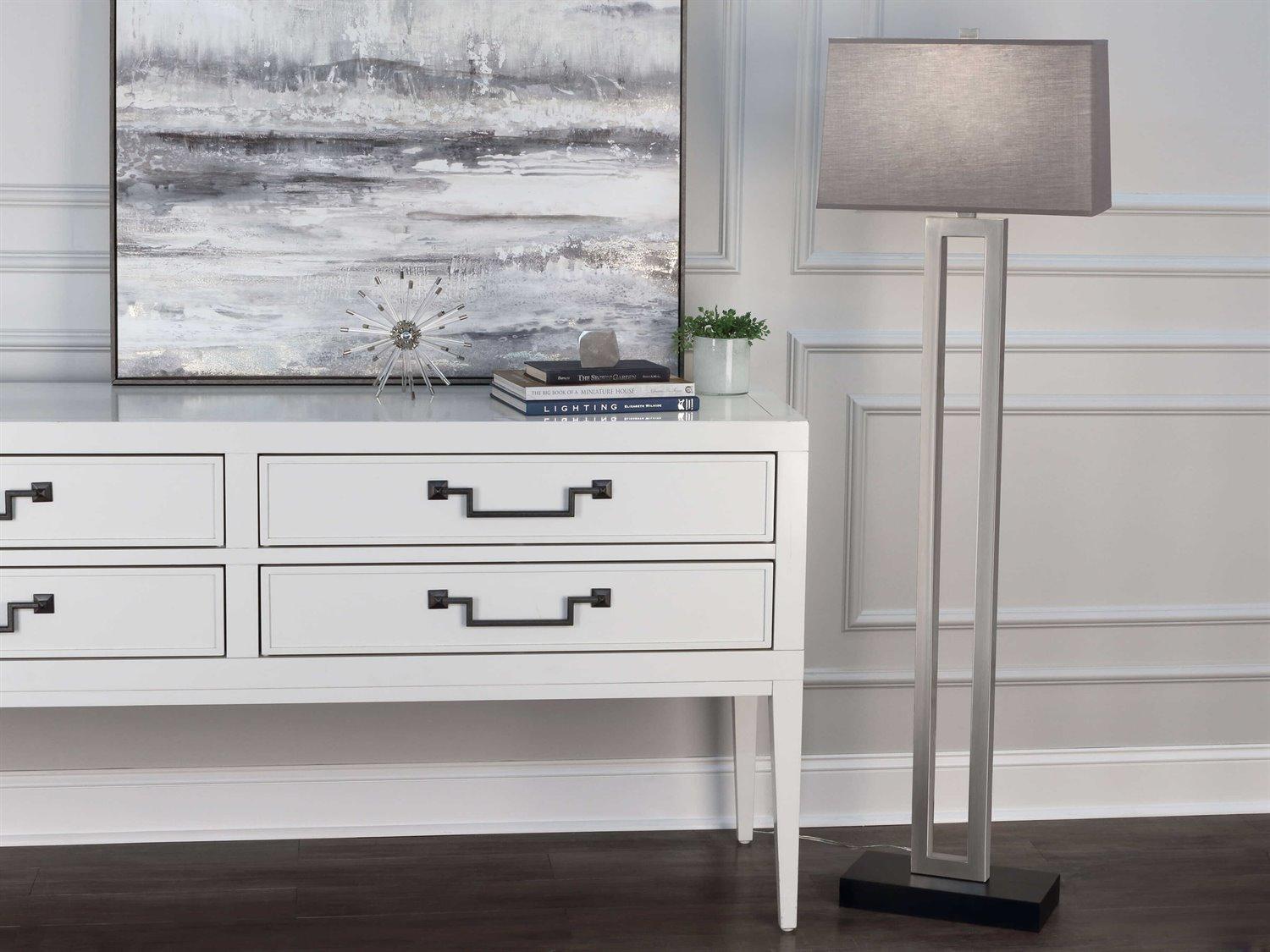 Robert Abbey Doughnut Deep Patina Bronze Floor Lamp