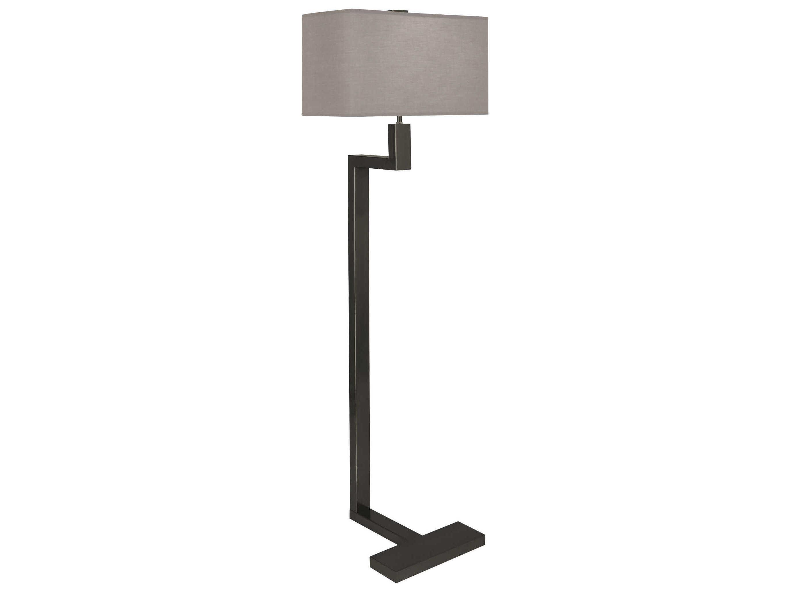 Robert Abbey Doughnut Deep Patina Bronze Floor Lamp