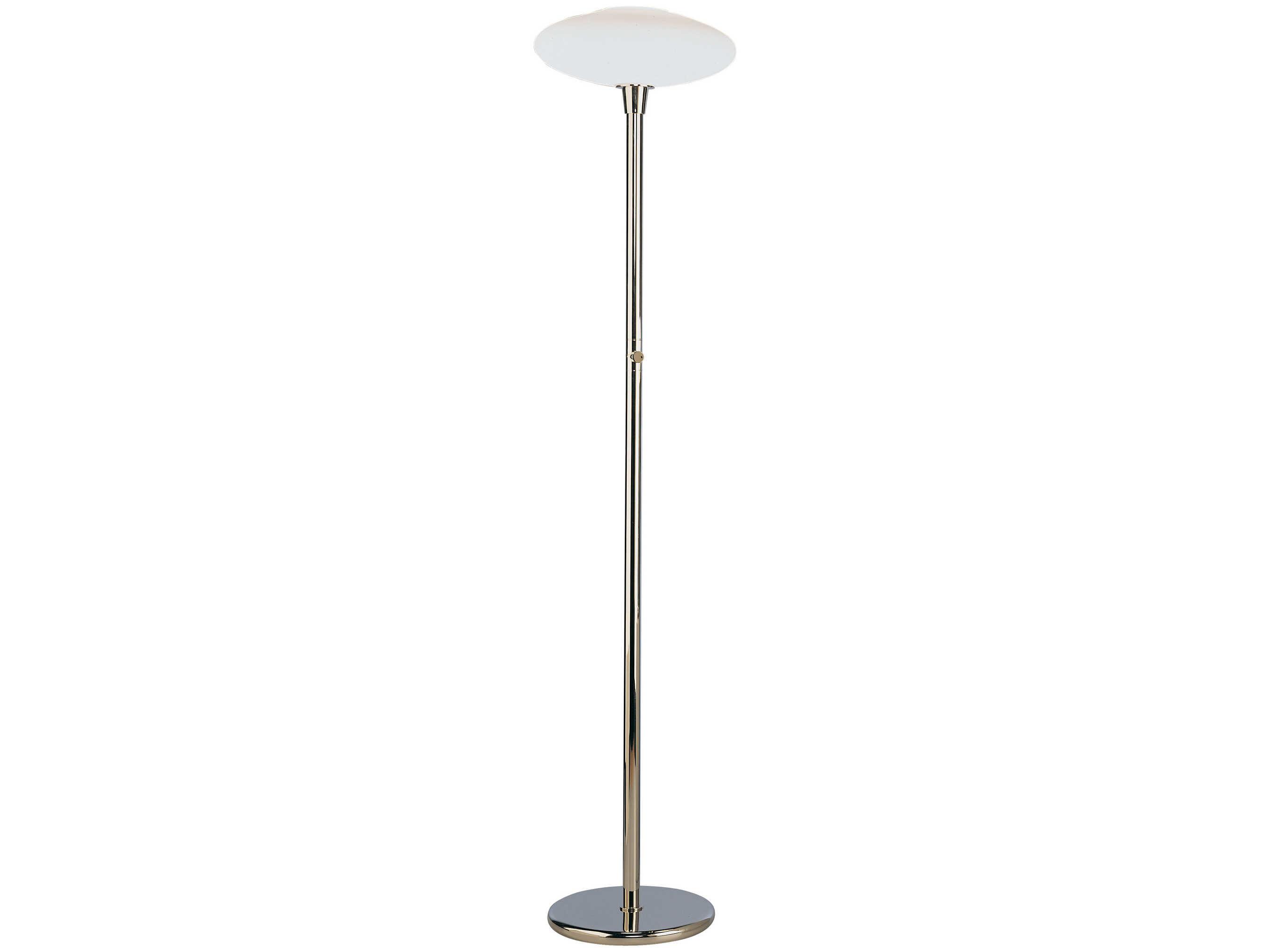 Robert Abbey Rico Espinet Ovo Polished Nickel Floor Lamp