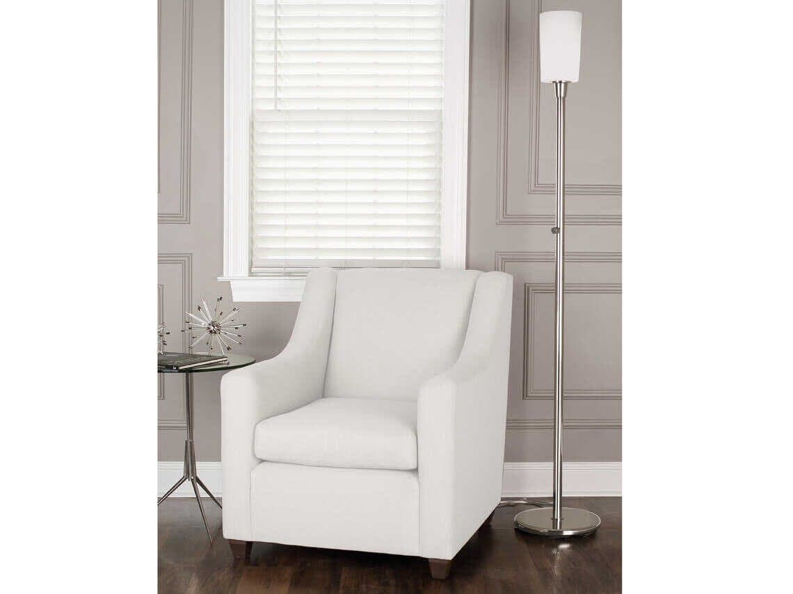 Robert Abbey Rico Espinet Nina Polished Nickel Floor Lamp