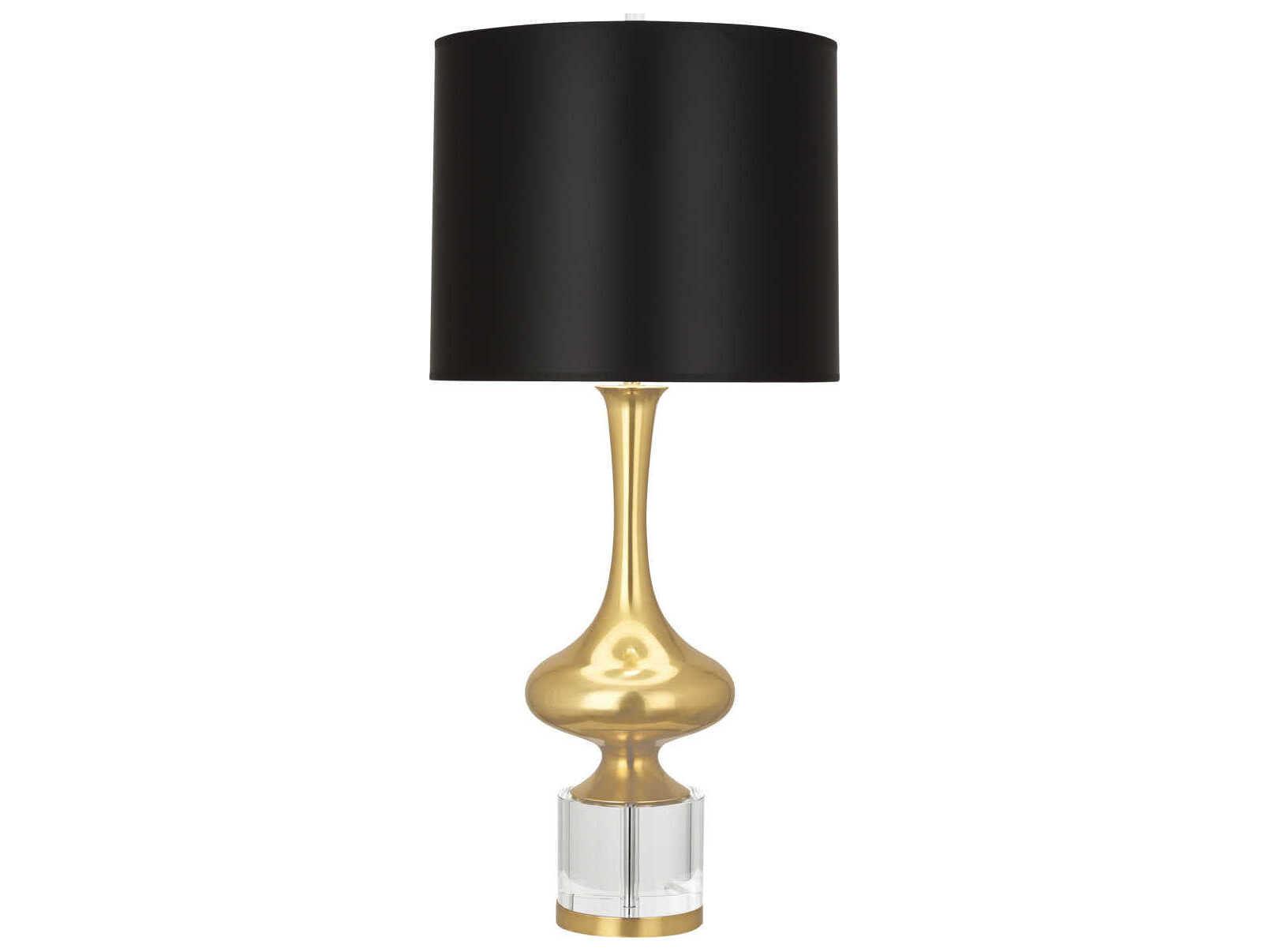 Robert Abbey Jeannie Modern Brass Clear Crystal Buffet Lamp