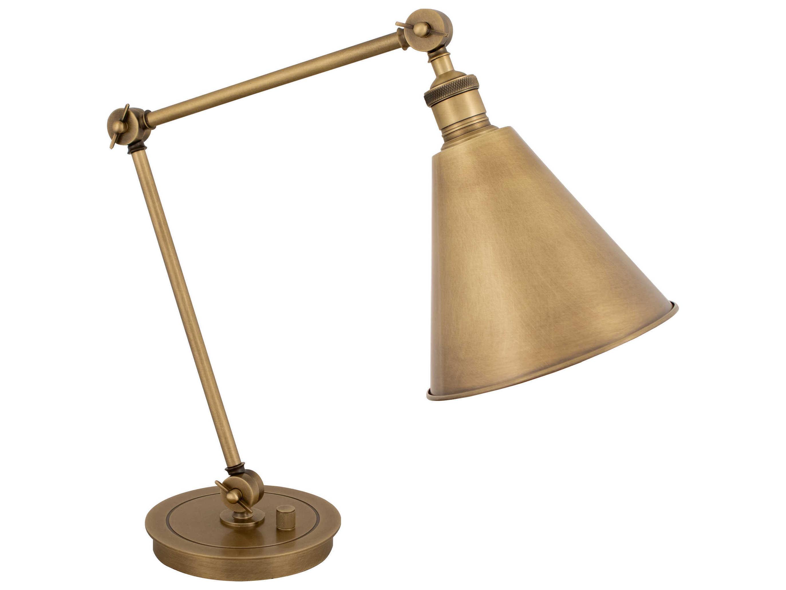 Robert Abbey Alloy Warm Brass Desk Lamp