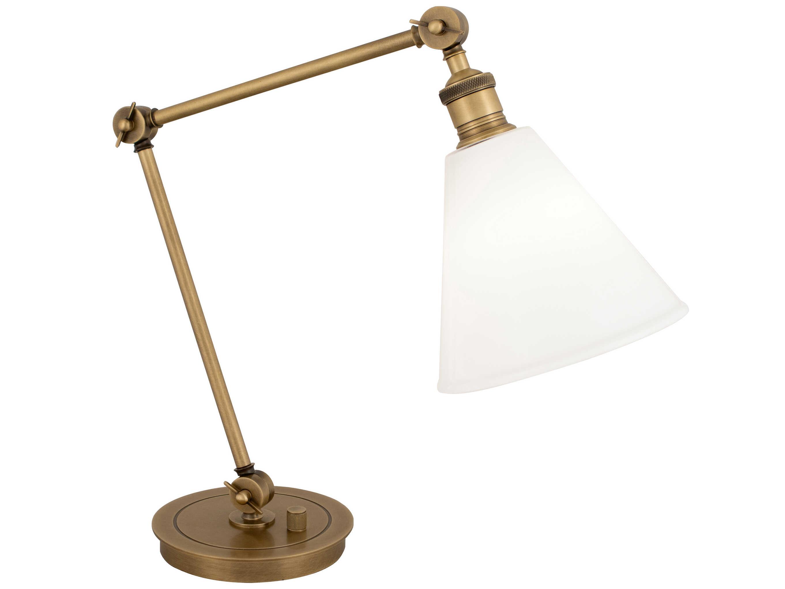 Robert Abbey Alloy Warm Brass Desk Lamp