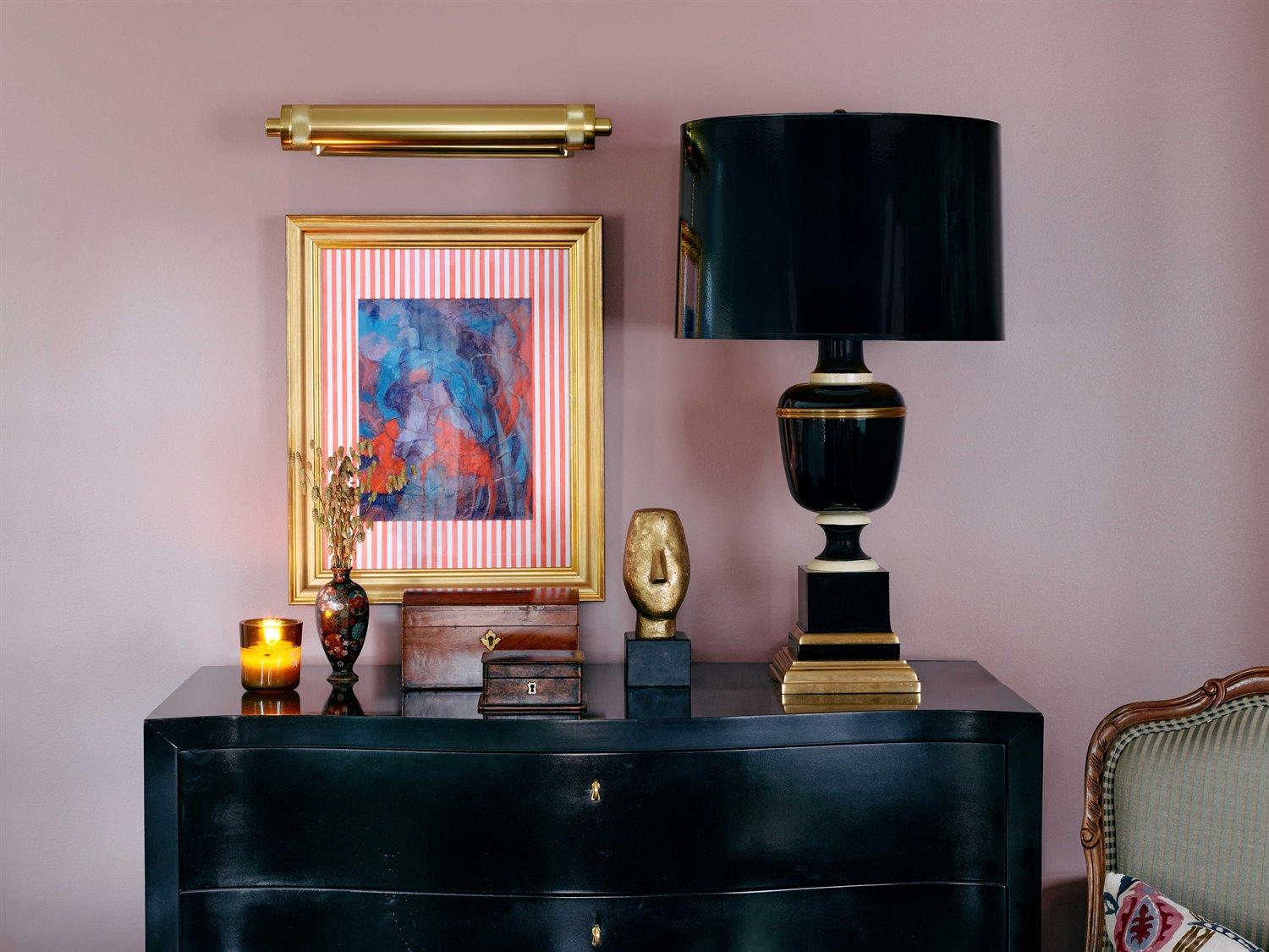 Robert Abbey Annika Black Buffet Lamp