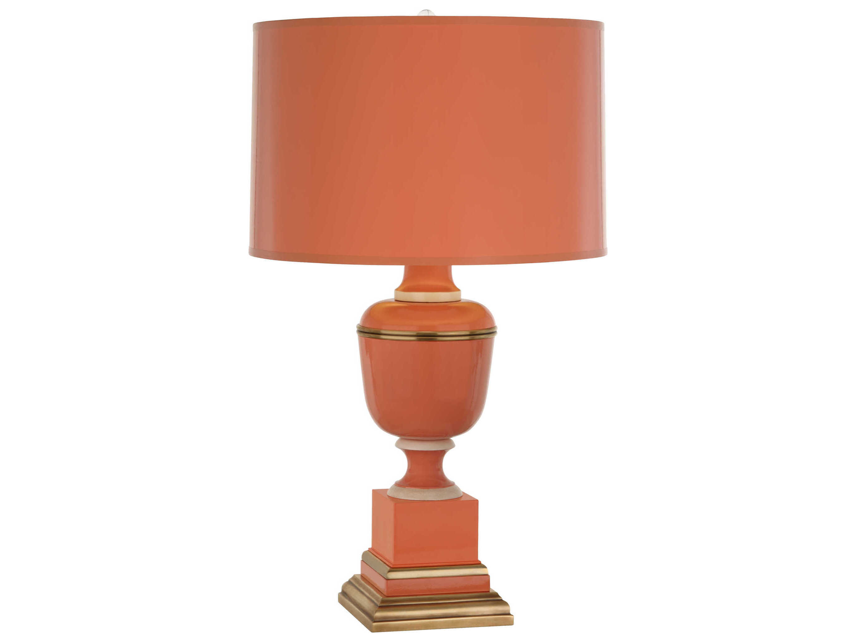 Robert Abbey Annika Orange Buffet Lamp