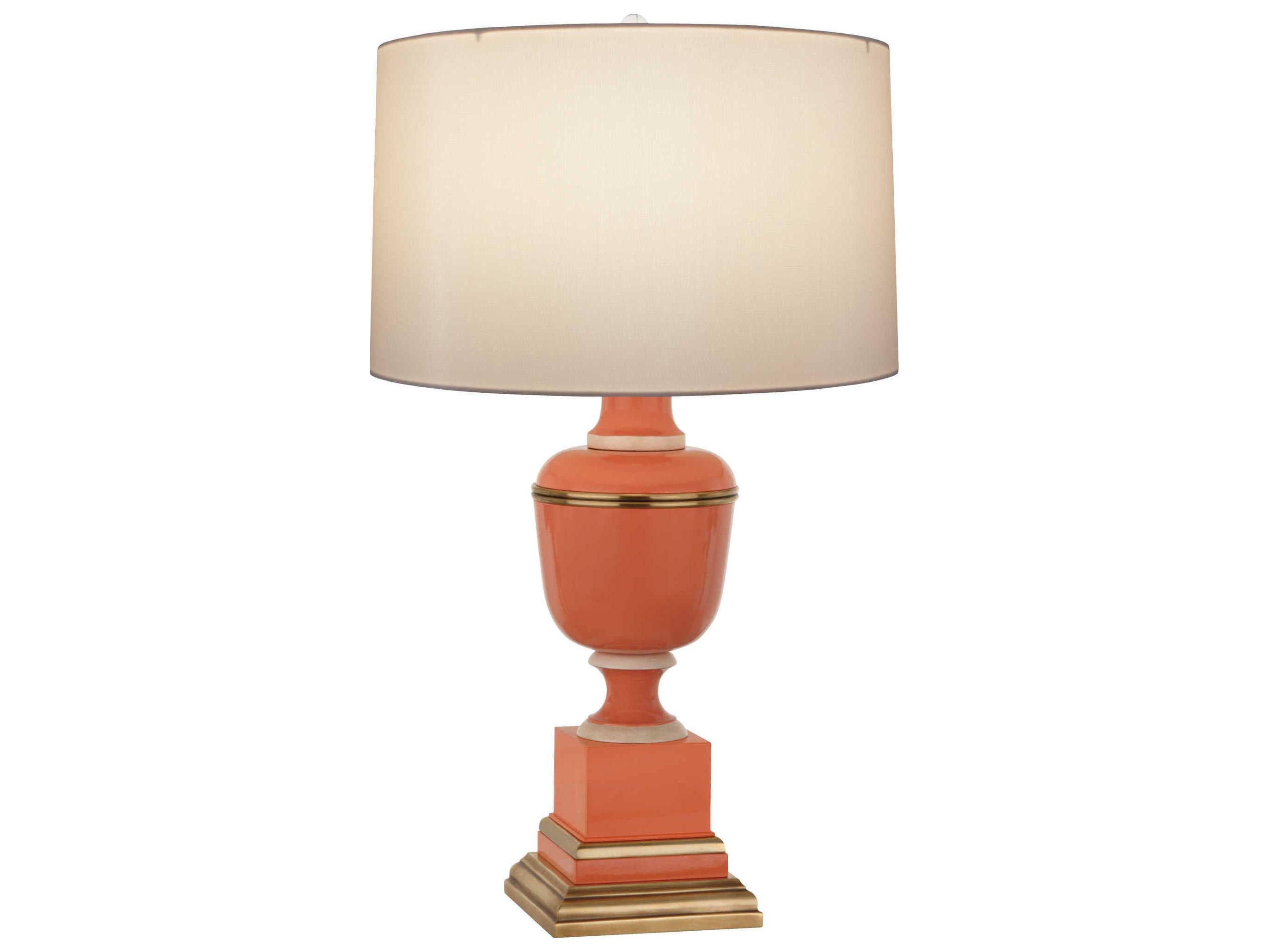 Robert Abbey Annika Orange Buffet Lamp