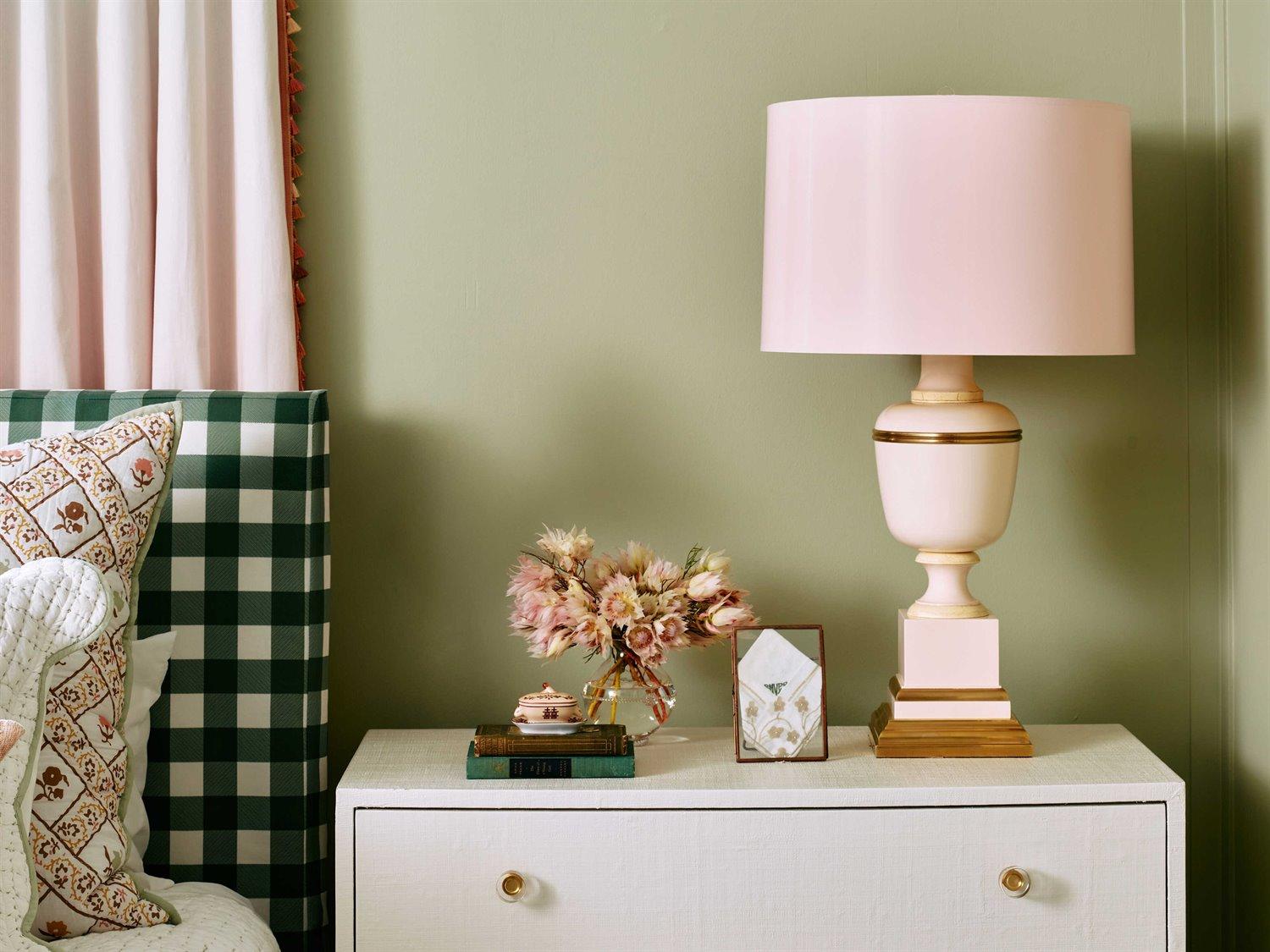 Robert Abbey Annika Pink Buffet Lamp